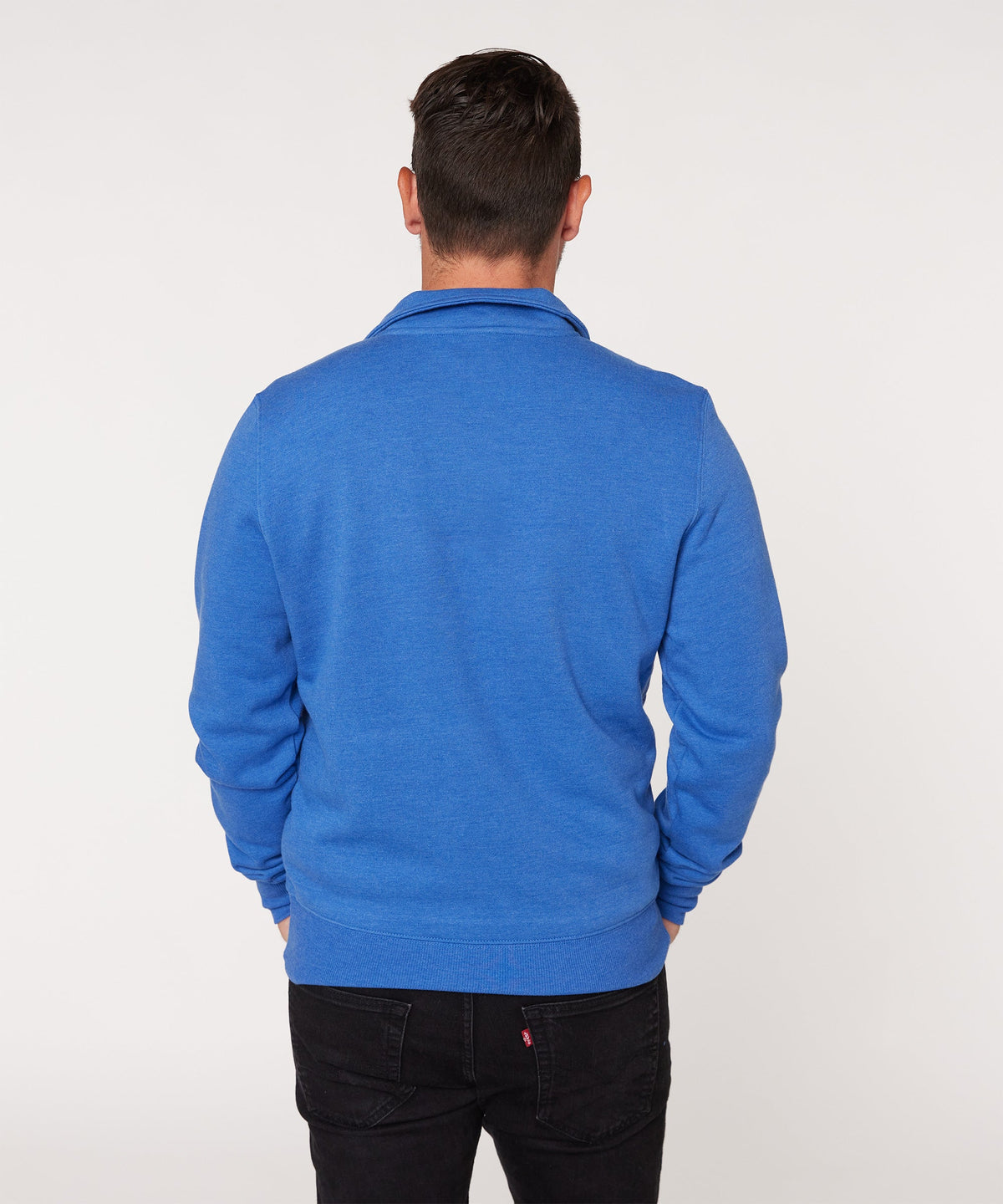 Denver Broncos '93 Applique Quarter Zip Pullover