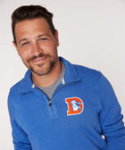 Denver Broncos '93 Applique Quarter Zip Pullover