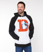 Denver Broncos '93 Colorblock Hoodie