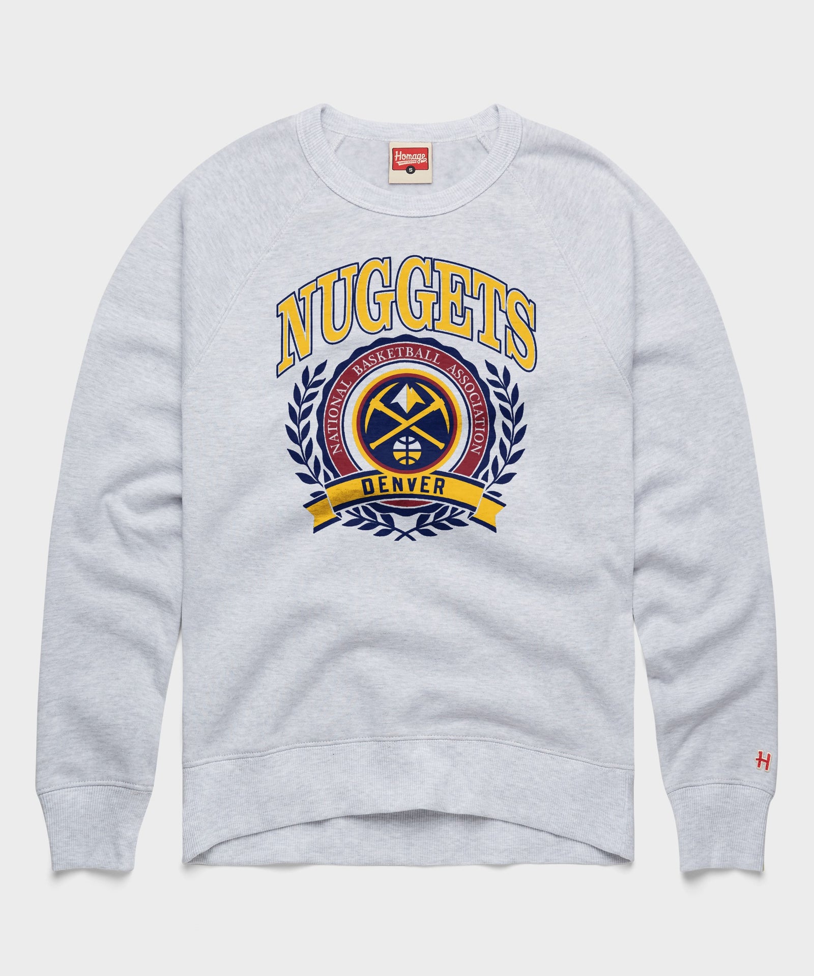 Denver Nuggets Crest Crewneck