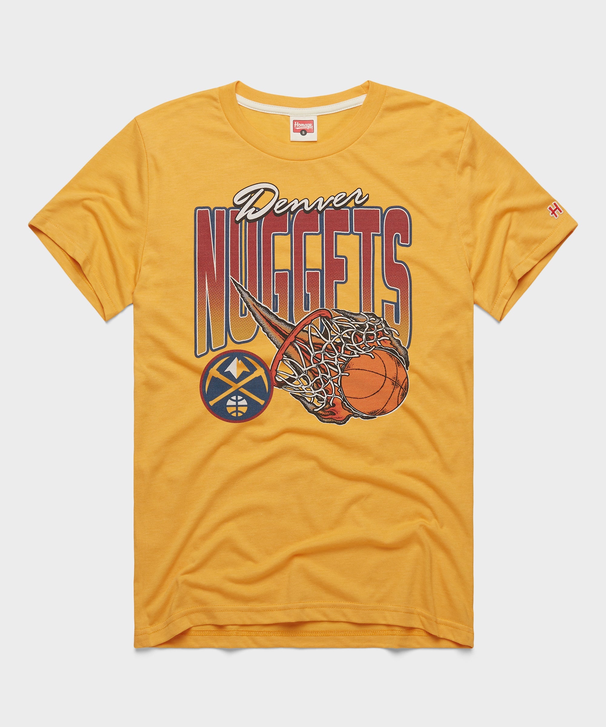 Denver Nuggets On Fire Gold