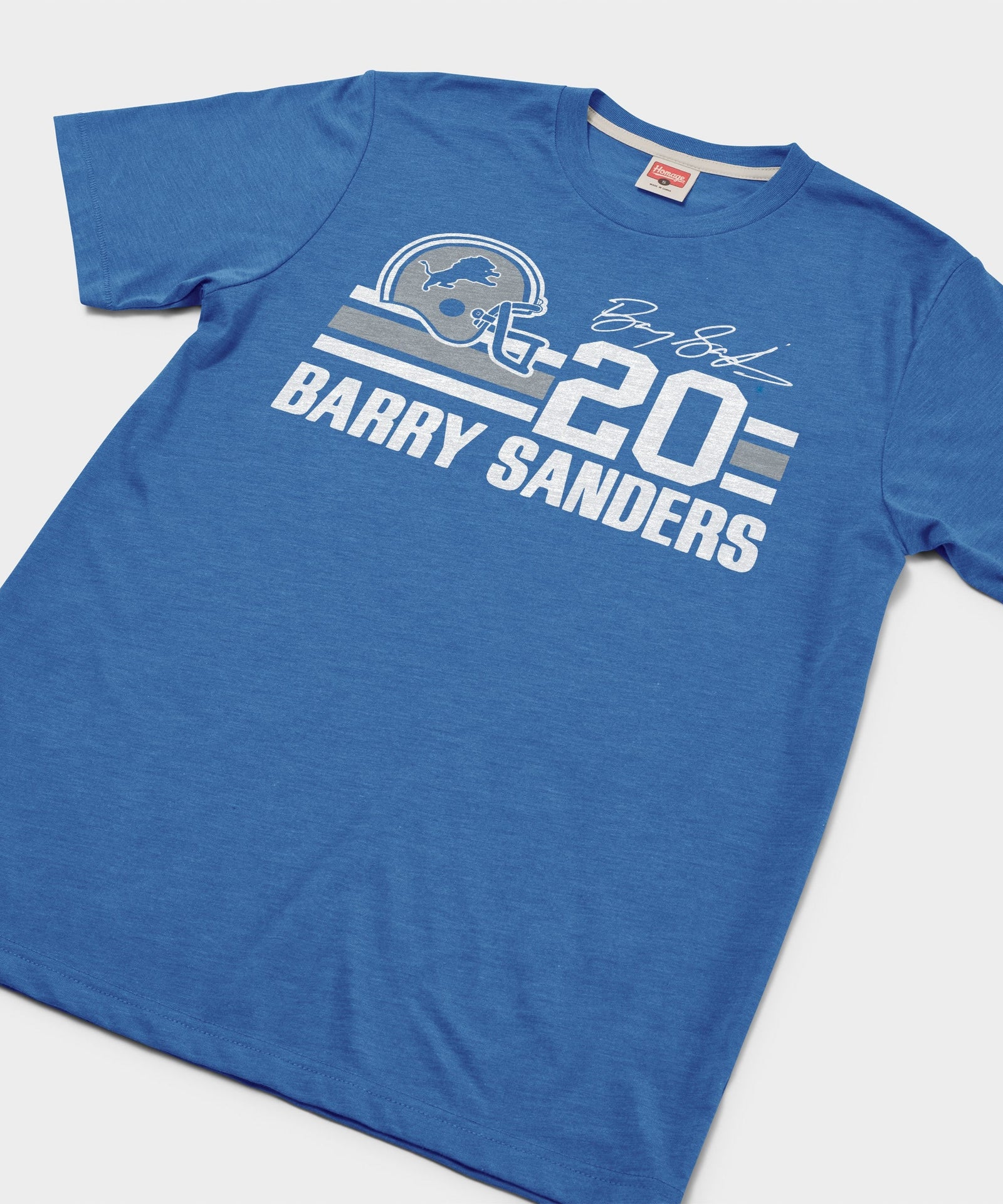 Detroit Lions Barry Sanders Signature Jersey
