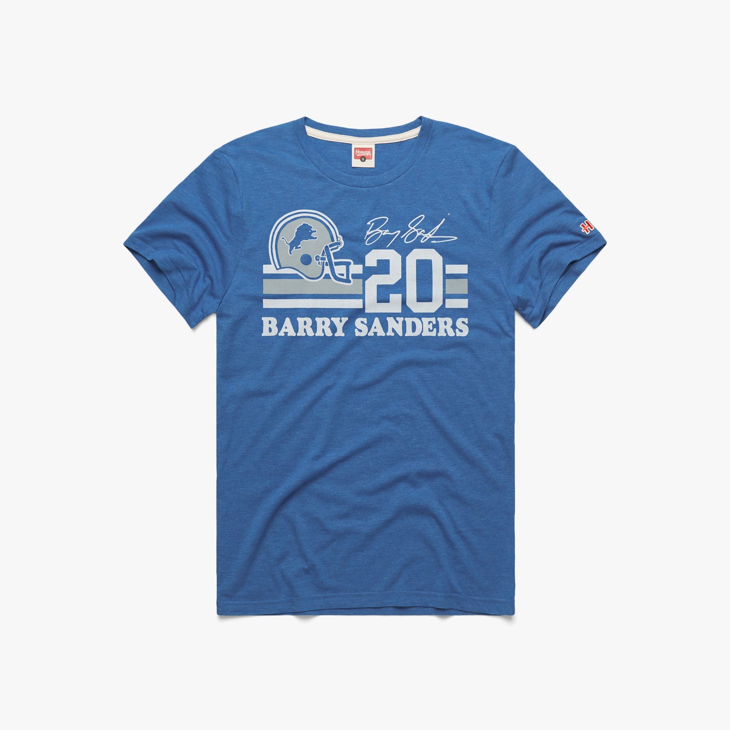 barry sanders t shirt