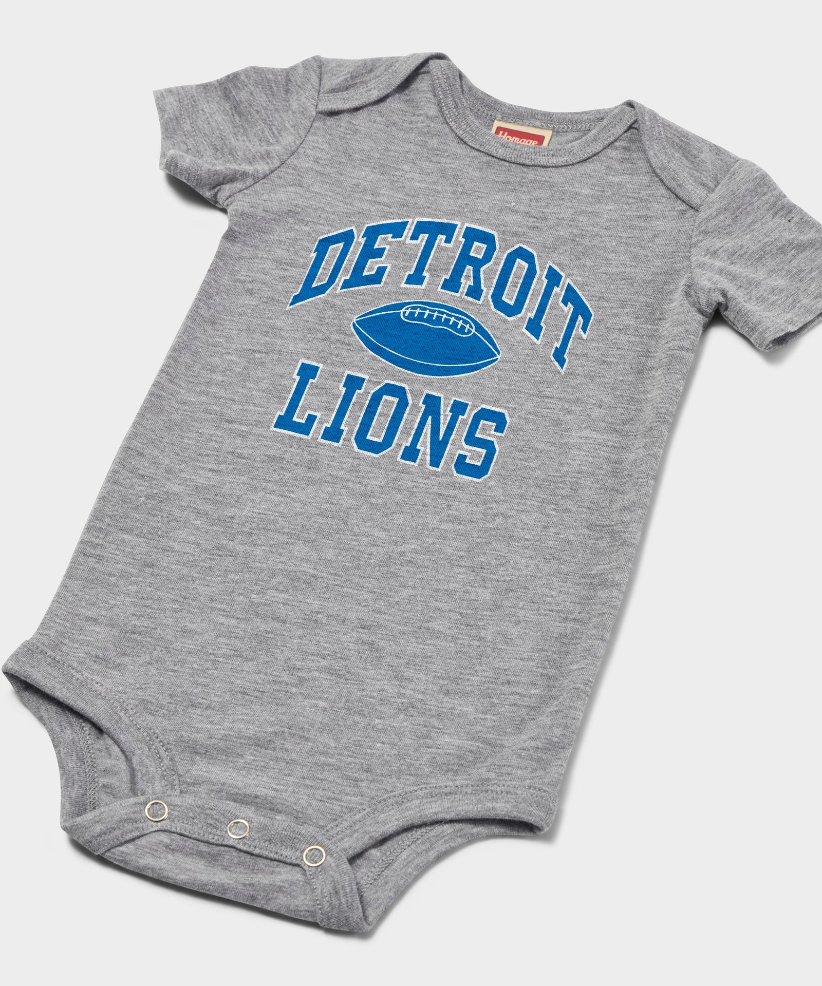 Detroit Lions Gridiron Baby One Piece