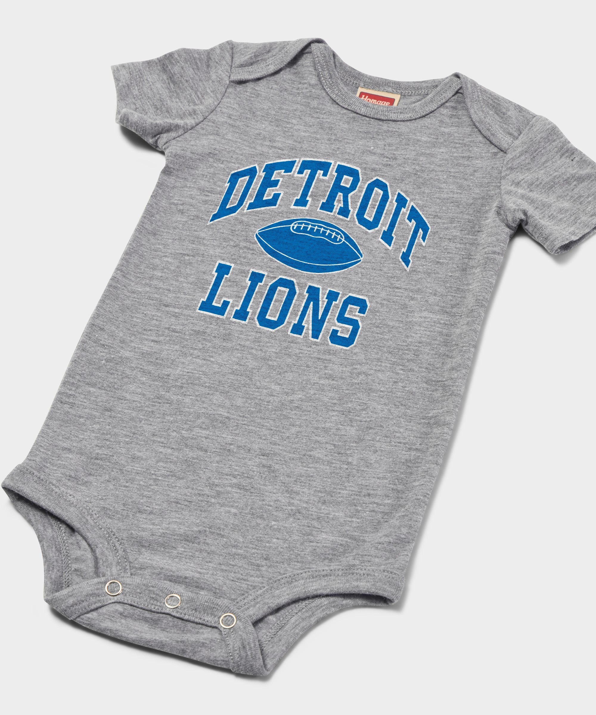 Detroit Lions Gridiron Baby One Piece