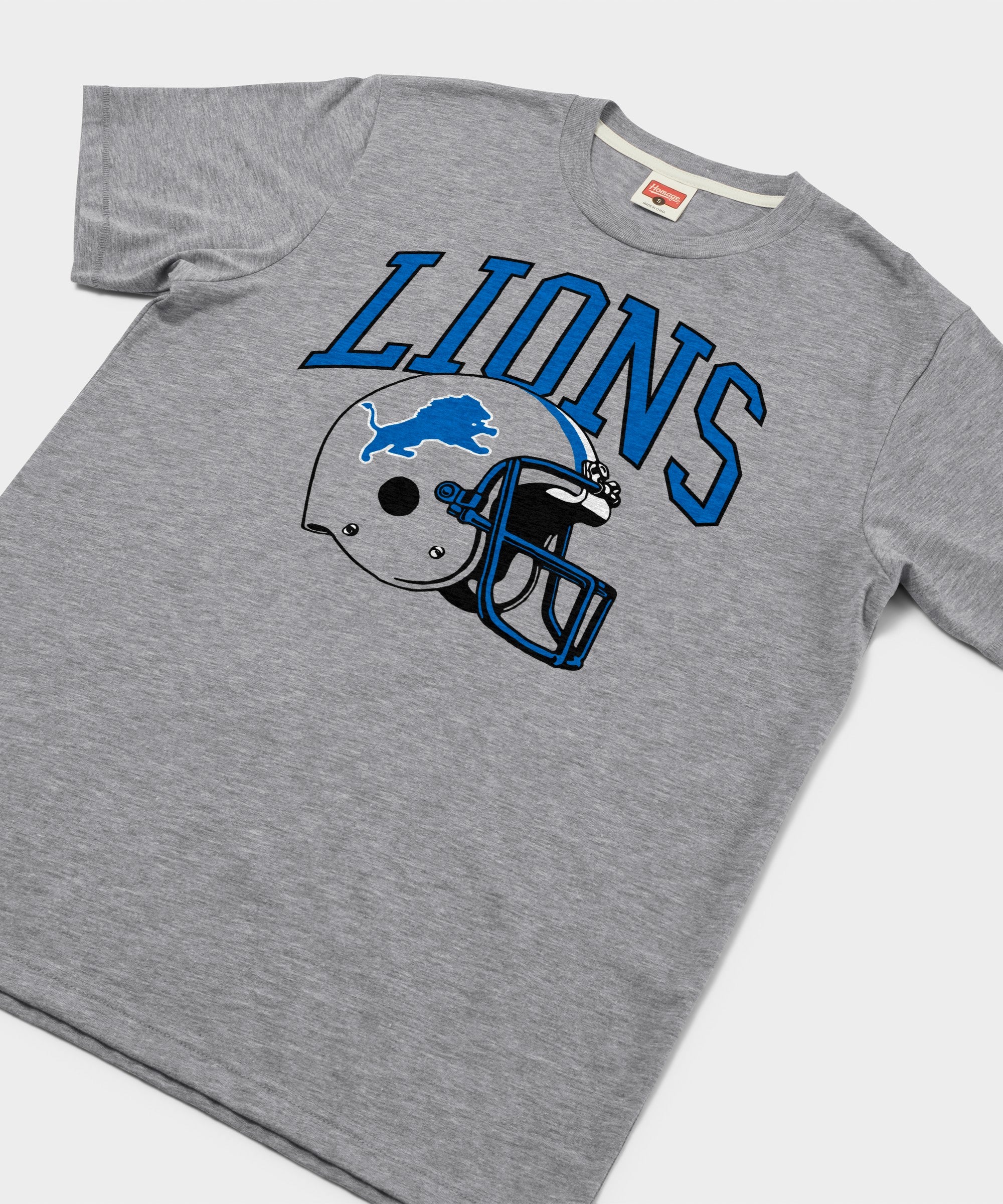 Detroit Lions Helmet Retro