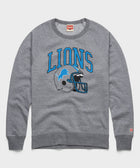 Detroit Lions Helmet Retro Crewneck