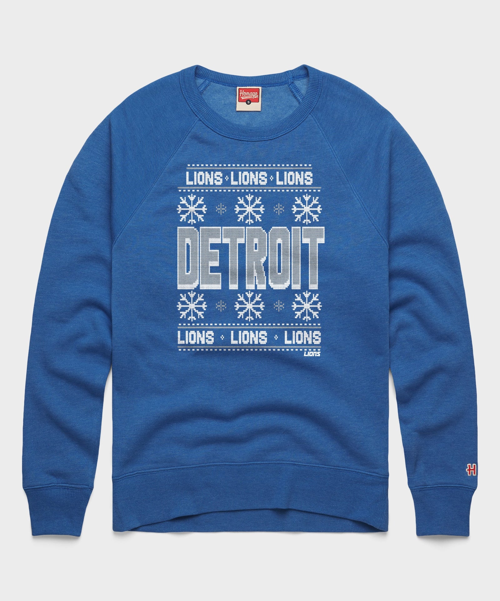 Detroit Lions Holiday Crewneck