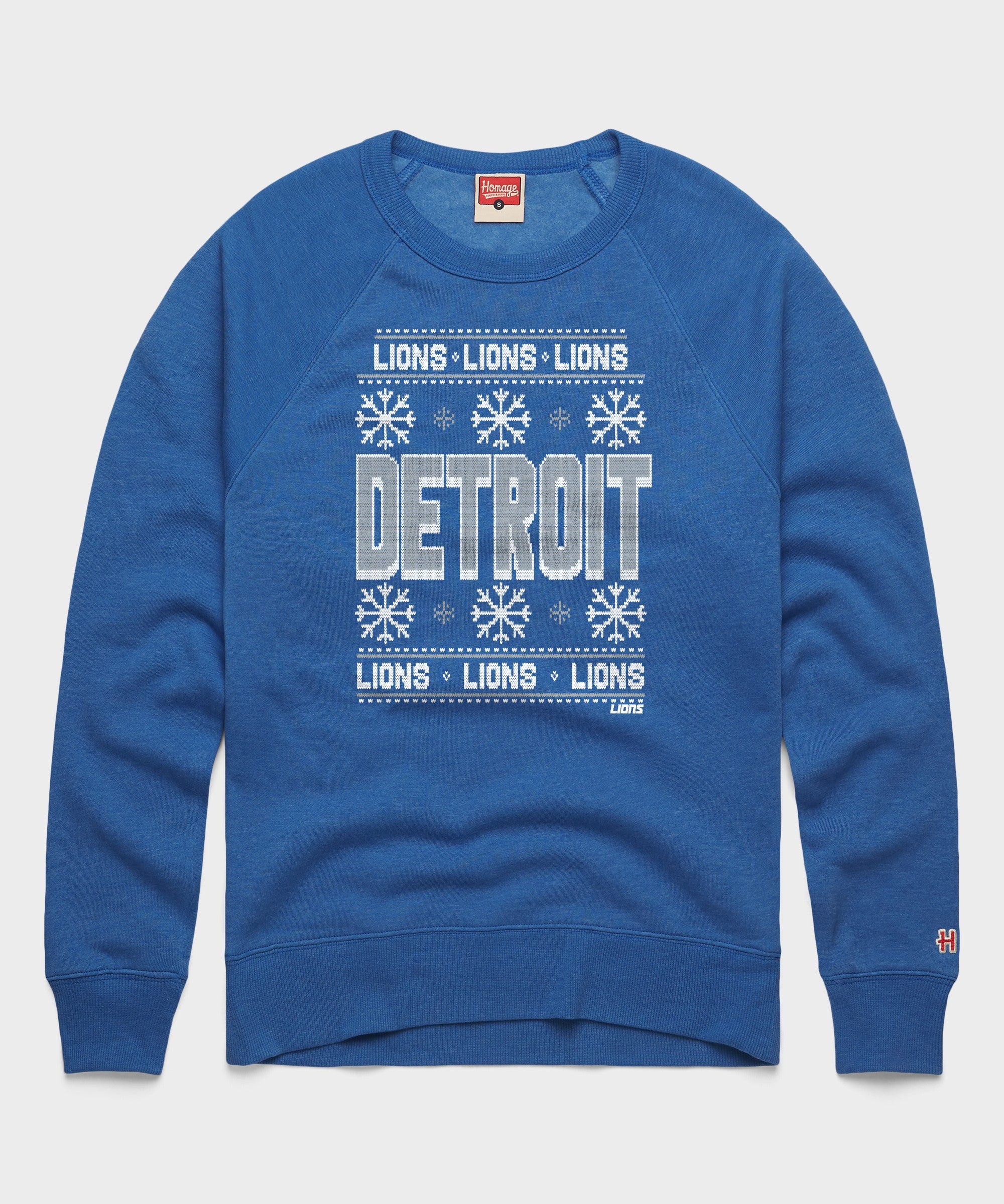 Detroit Lions Holiday Crewneck