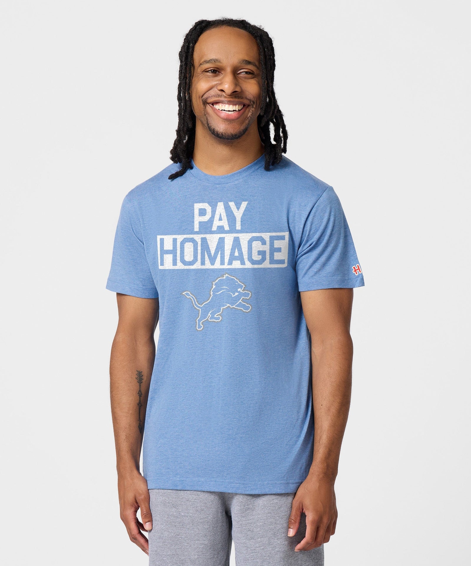 Detroit Lions Pay Homage