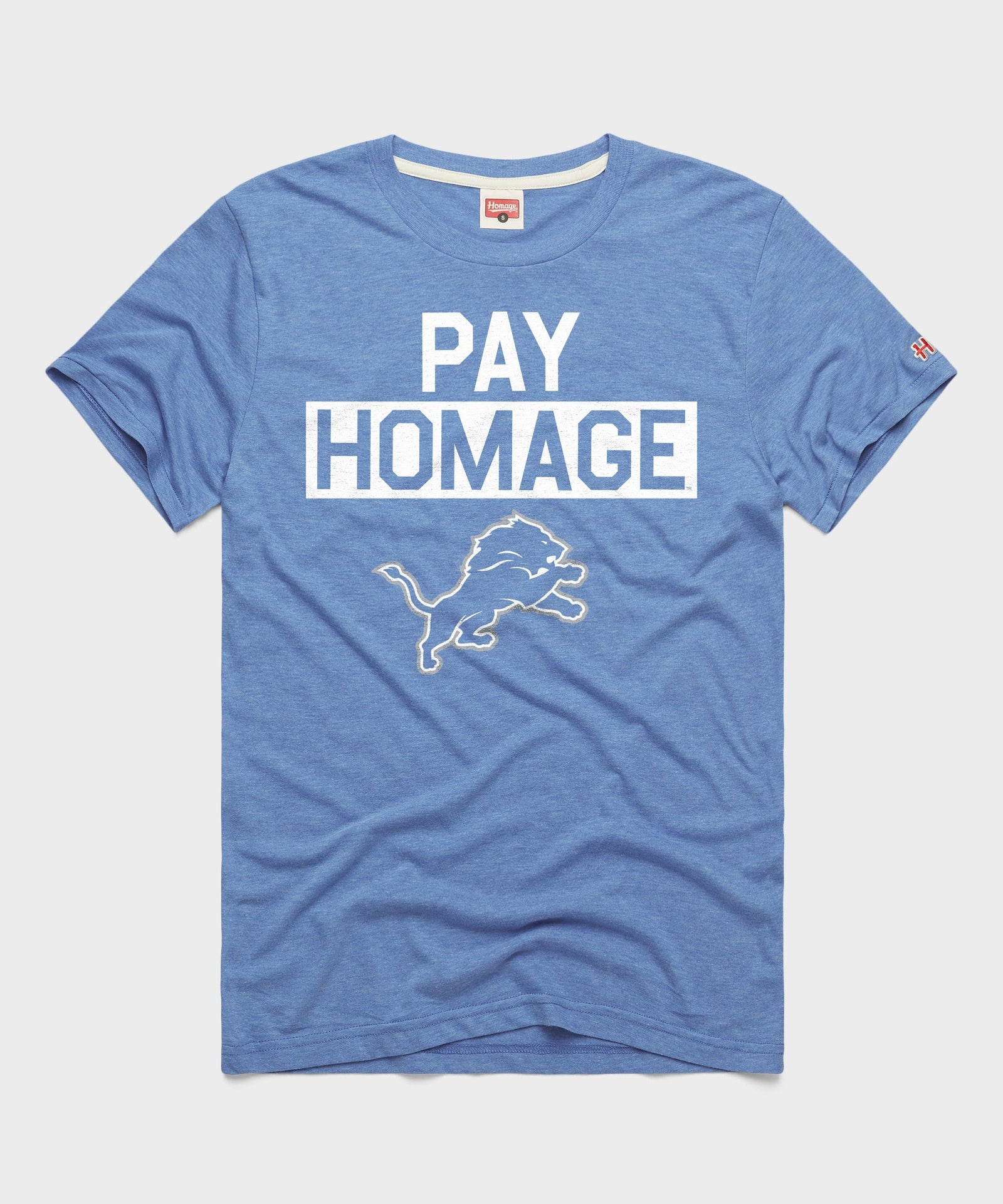 Detroit Lions Pay Homage