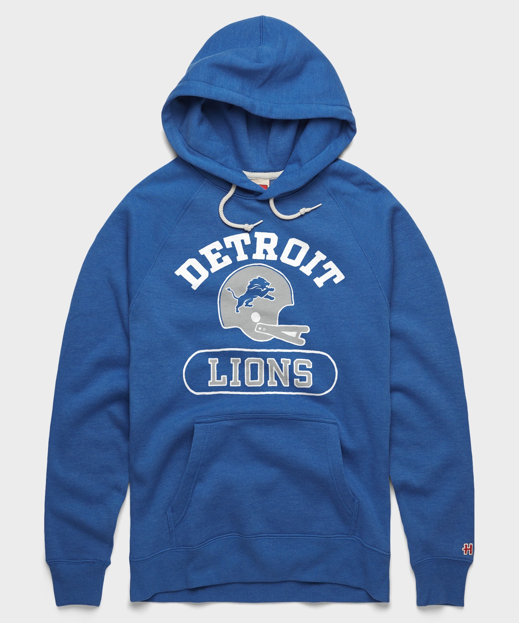 Detroit Lions Throwback Helmet Hoodie