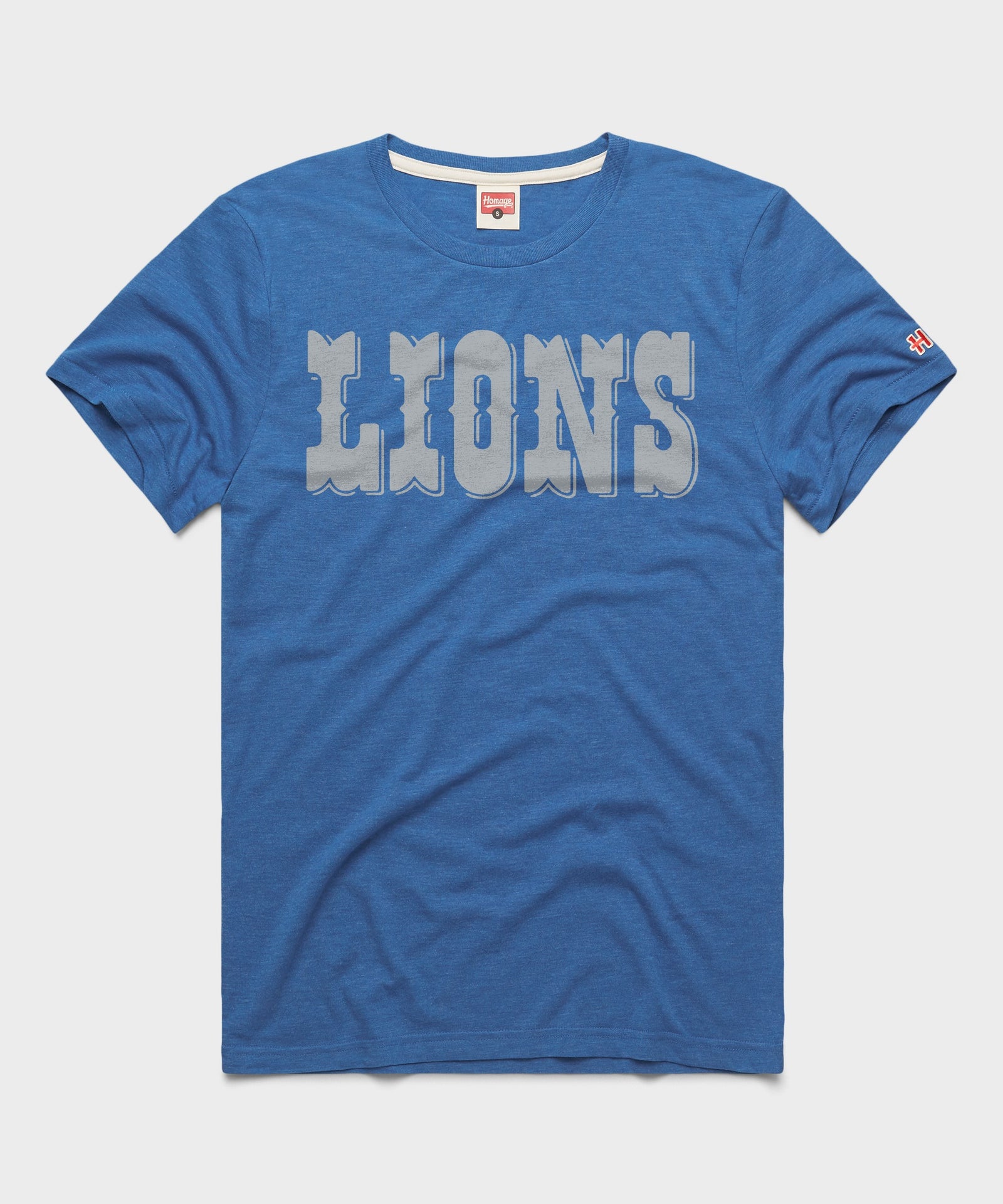 Detroit Lions Wordmark '70 T Shirt