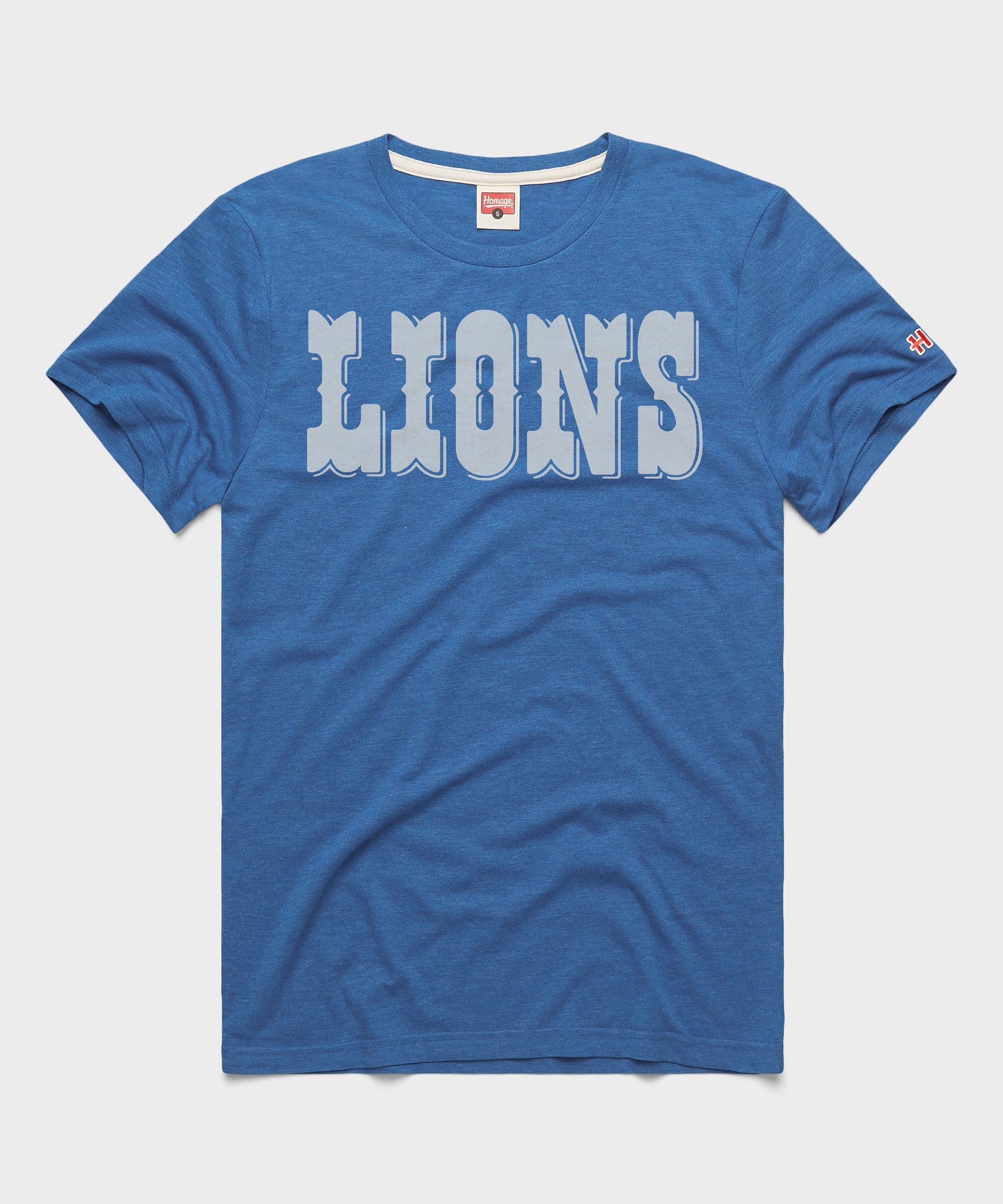 Detroit Lions Wordmark '70 T Shirt