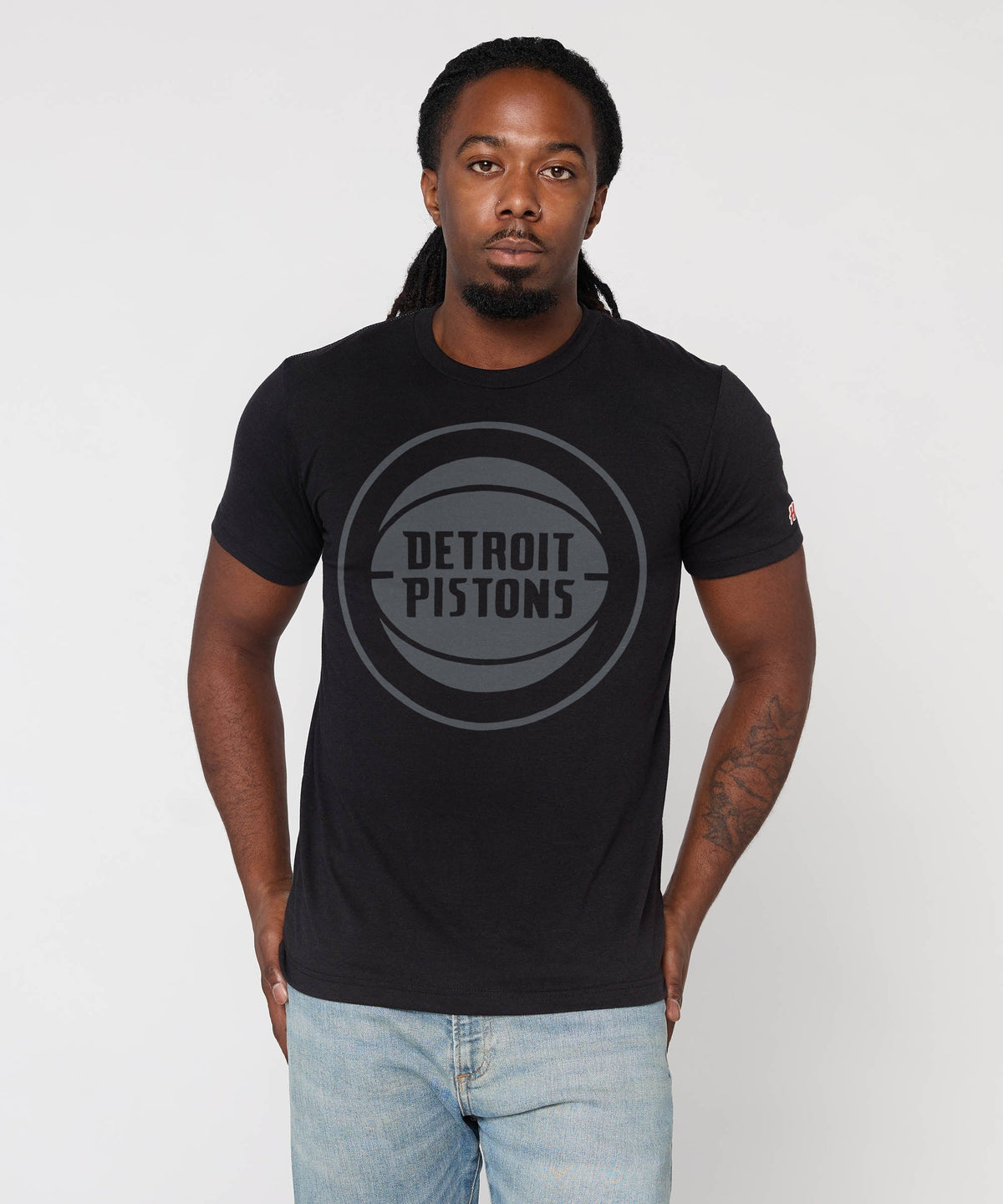 detroit pistons logo blackout