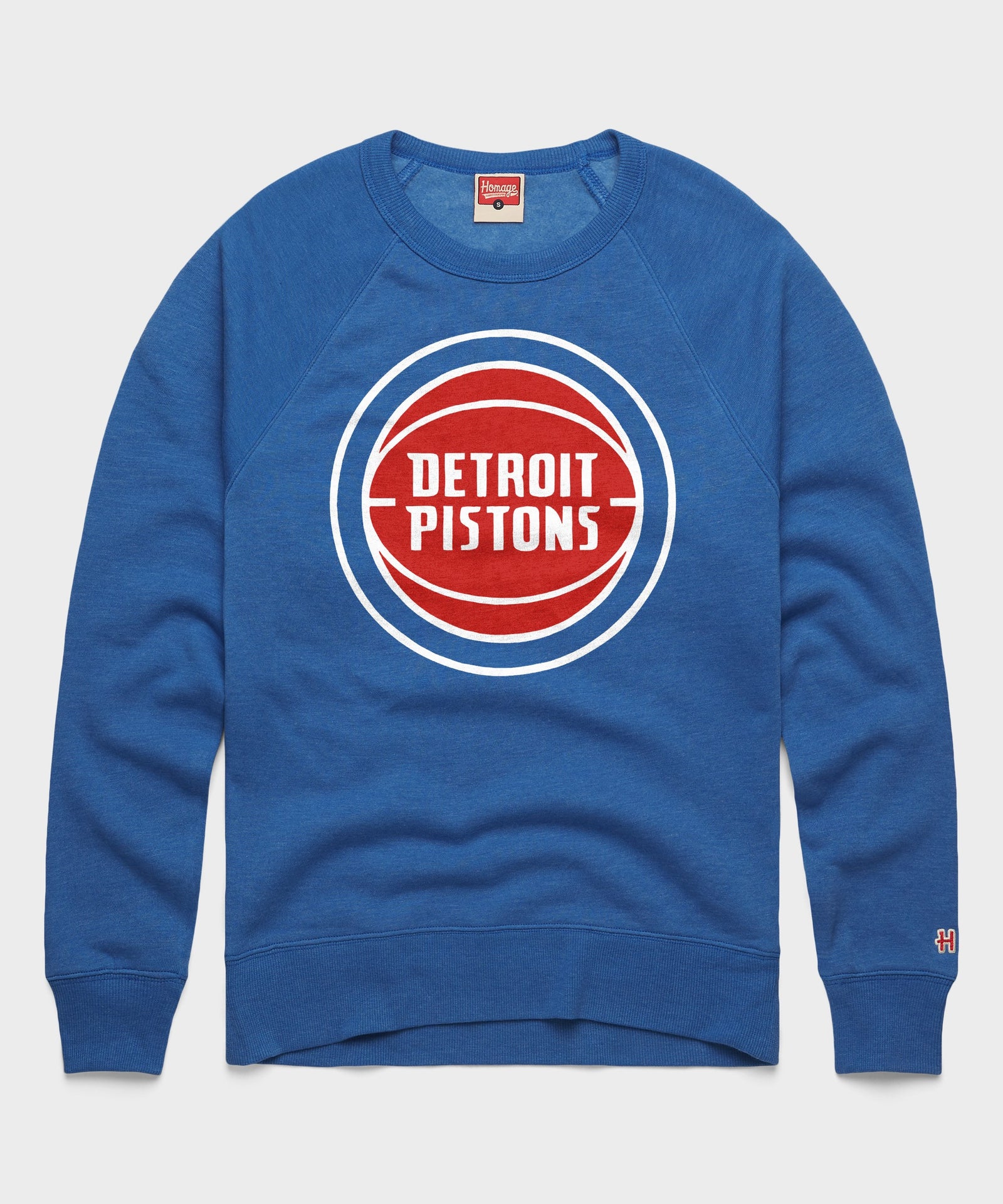 Detroit Pistons Logo Crewneck