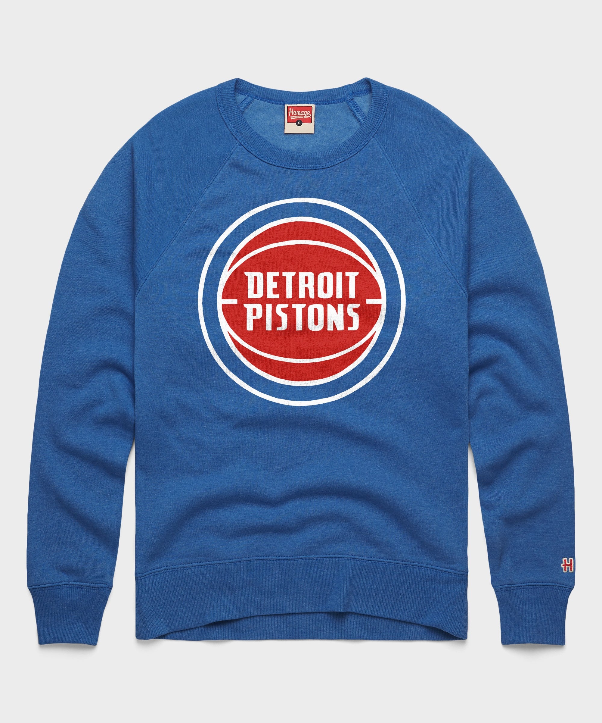 Detroit Pistons Logo Crewneck