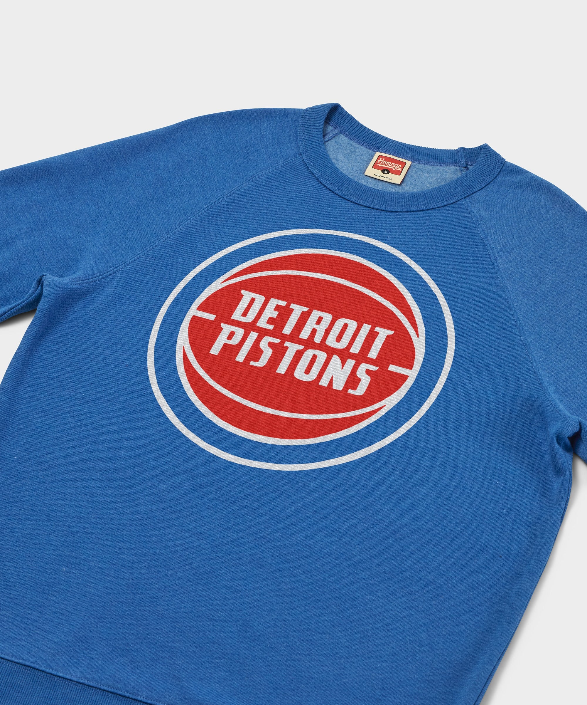 Detroit Pistons Logo Crewneck