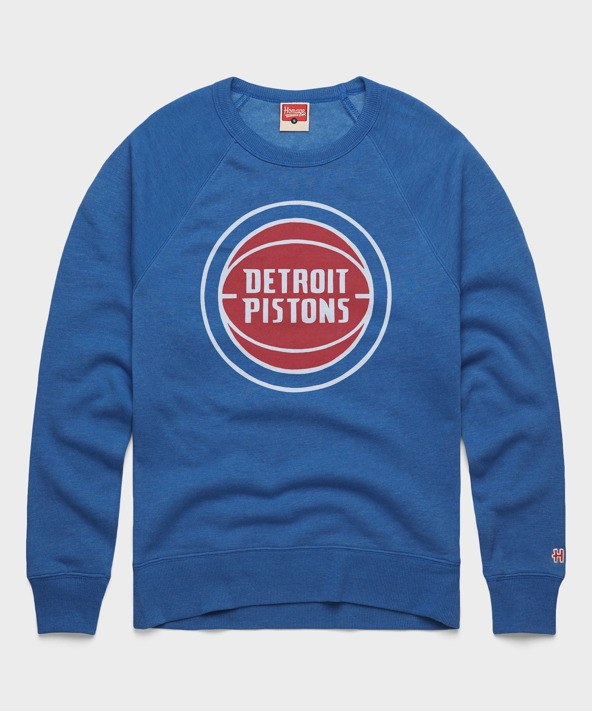 Detroit Pistons Logo Crewneck
