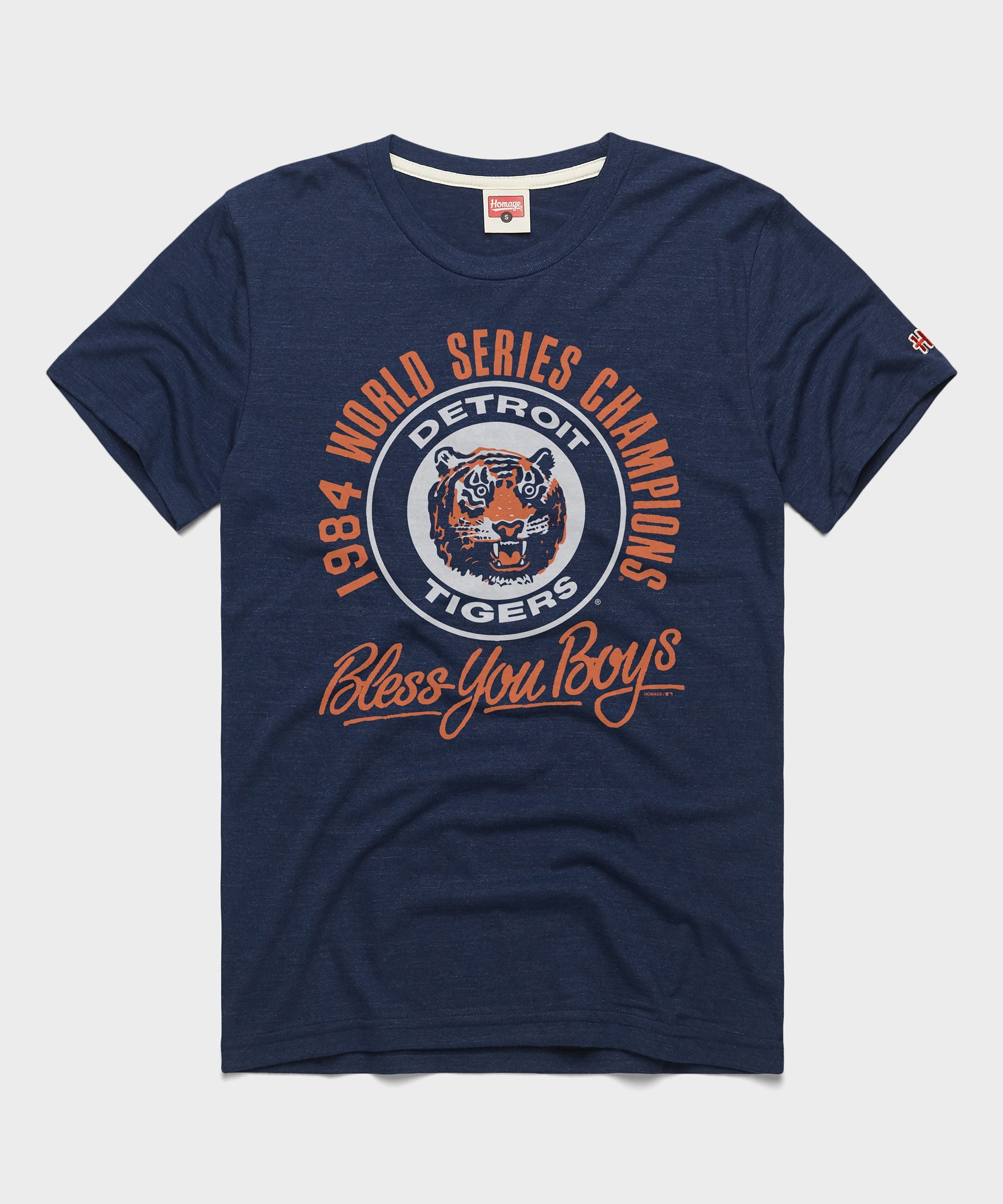 Detroit Tigers 1984 World Champions Navy