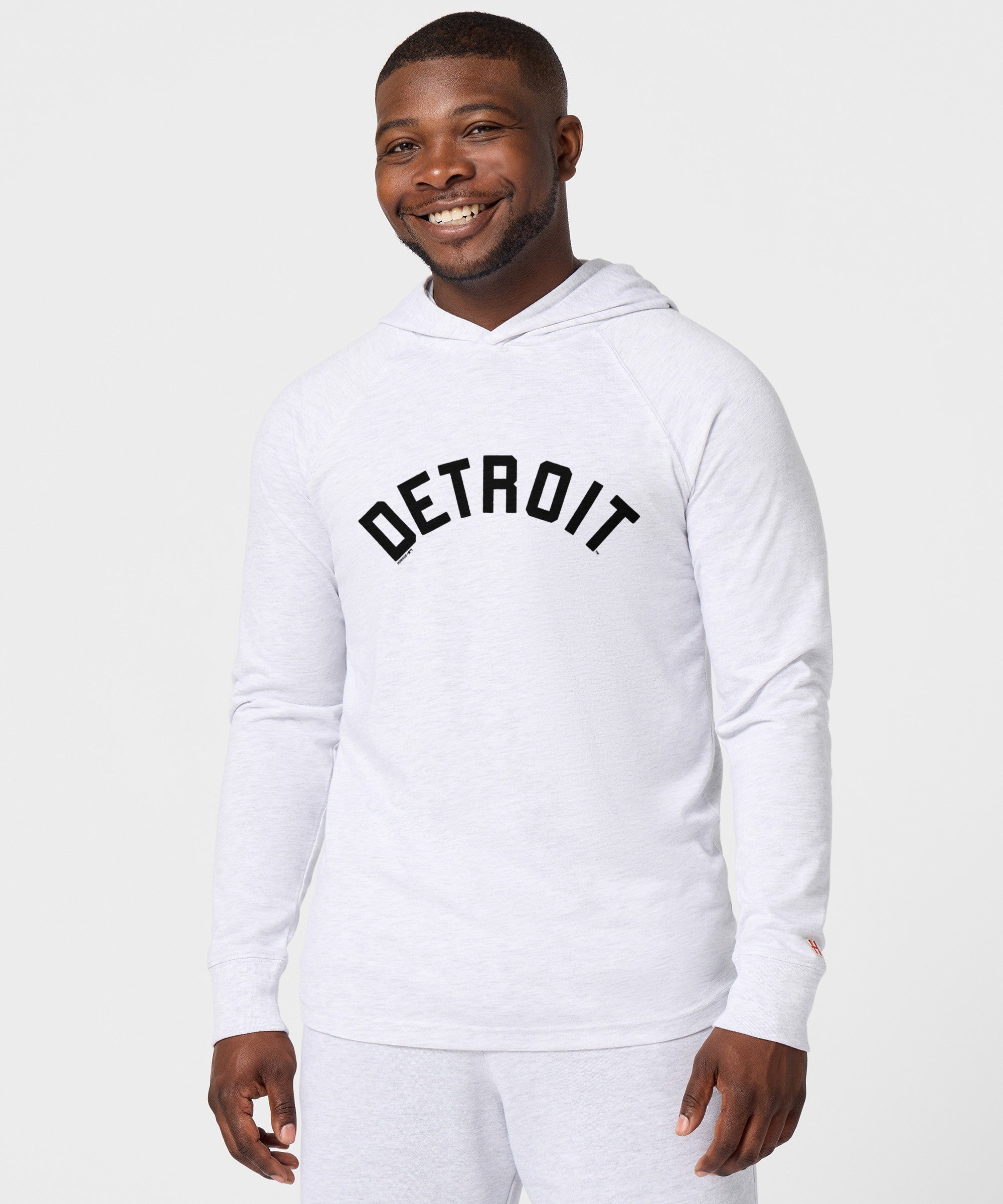Detroit Tigers Jersey Logo '01 Lightweight Hoodie