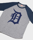 detroit tigers jersey logo '18 raglan