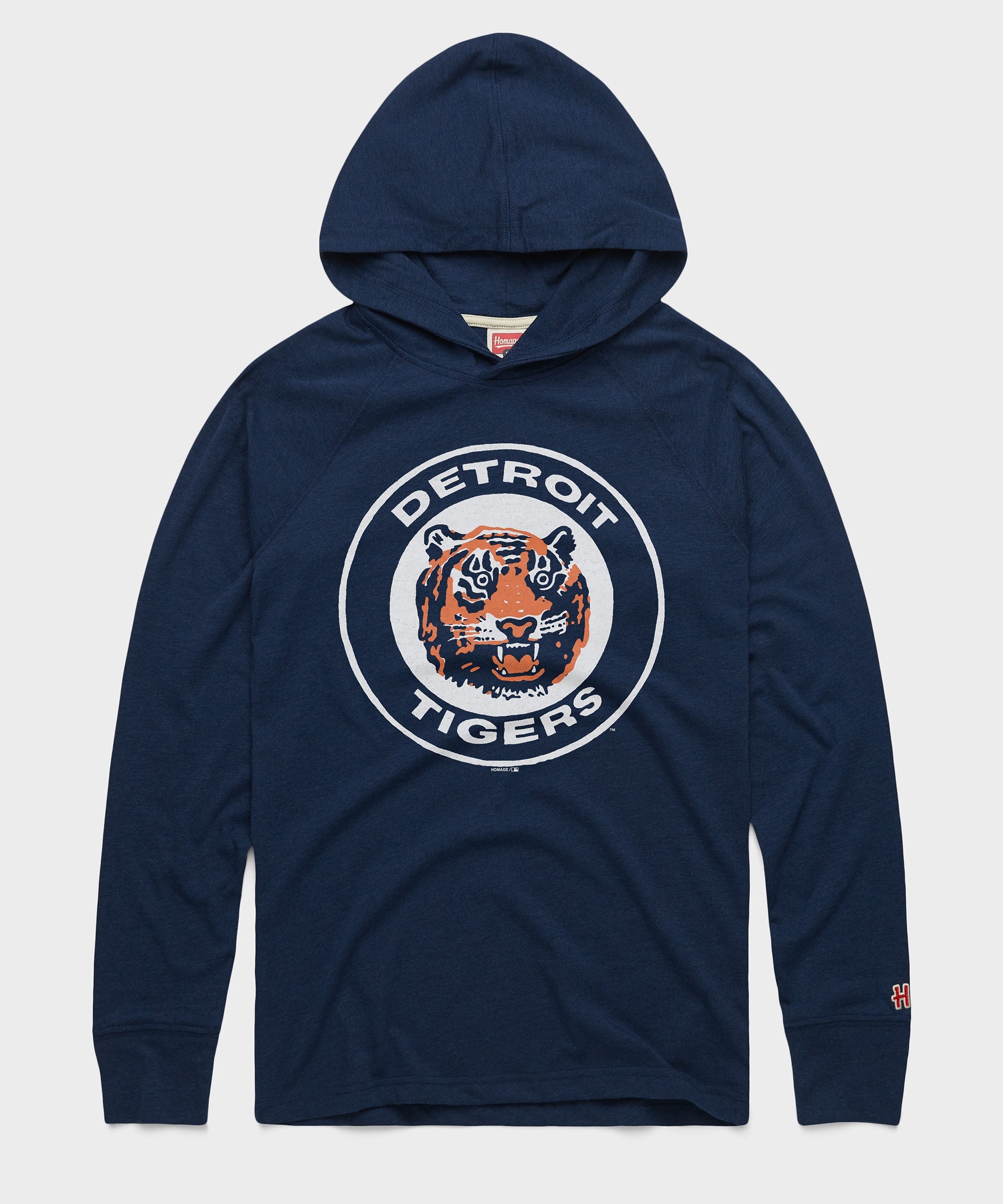 Detroit Tigers '64 Lightweight Hoodie Navy