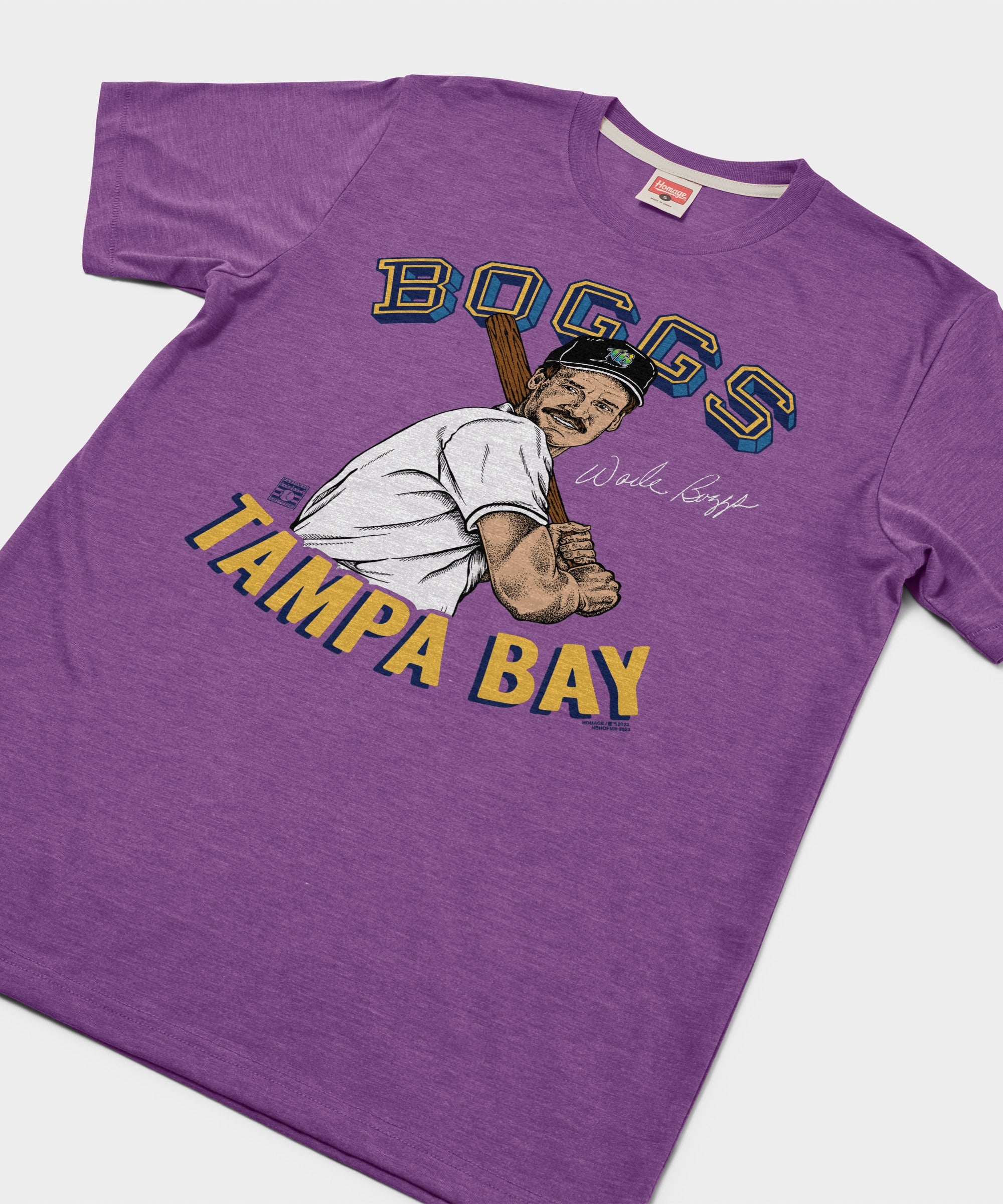 Devil Rays Wade Boggs Signature