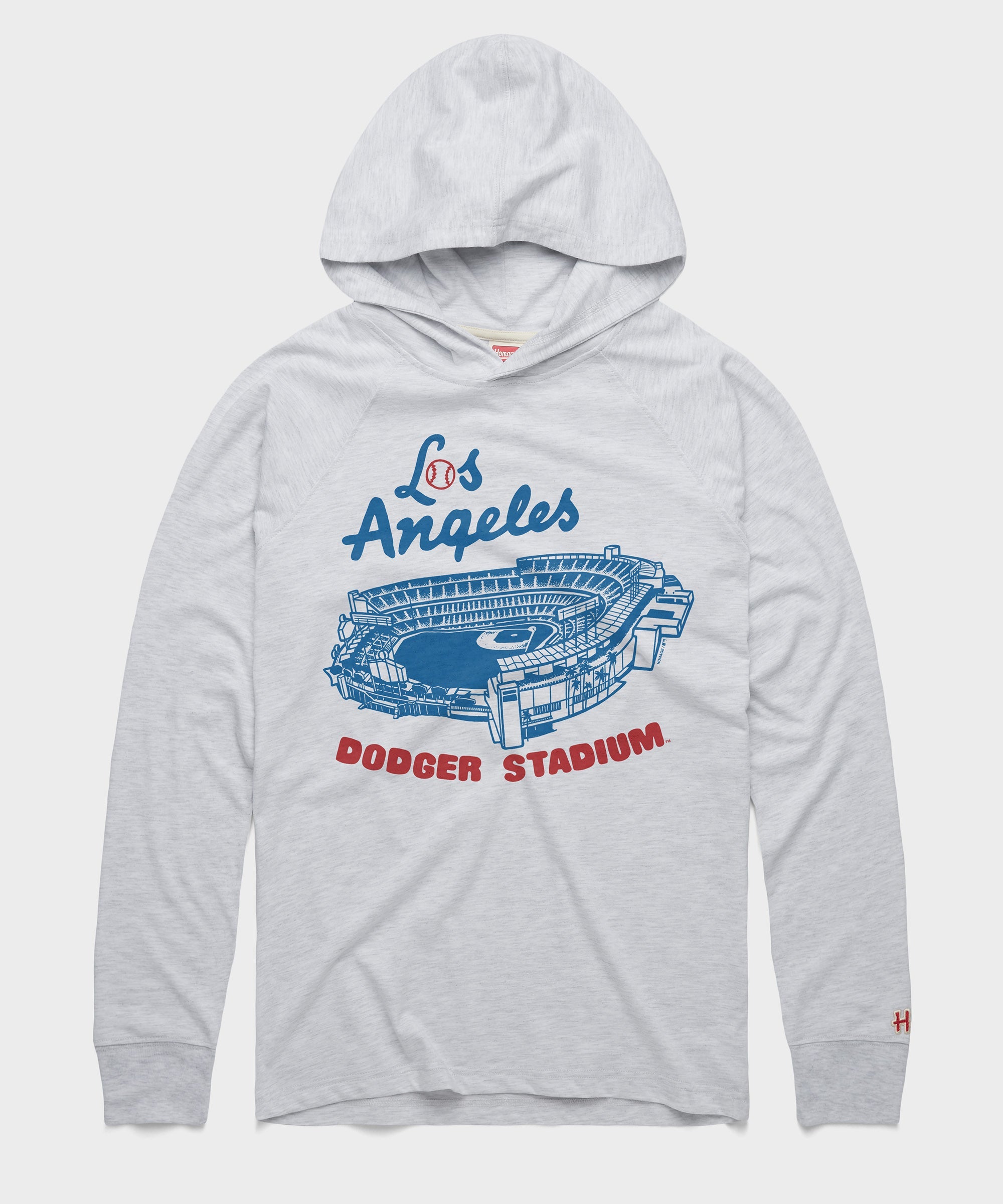 Dodger Stadium Los Angeles Lightweight Hoodie