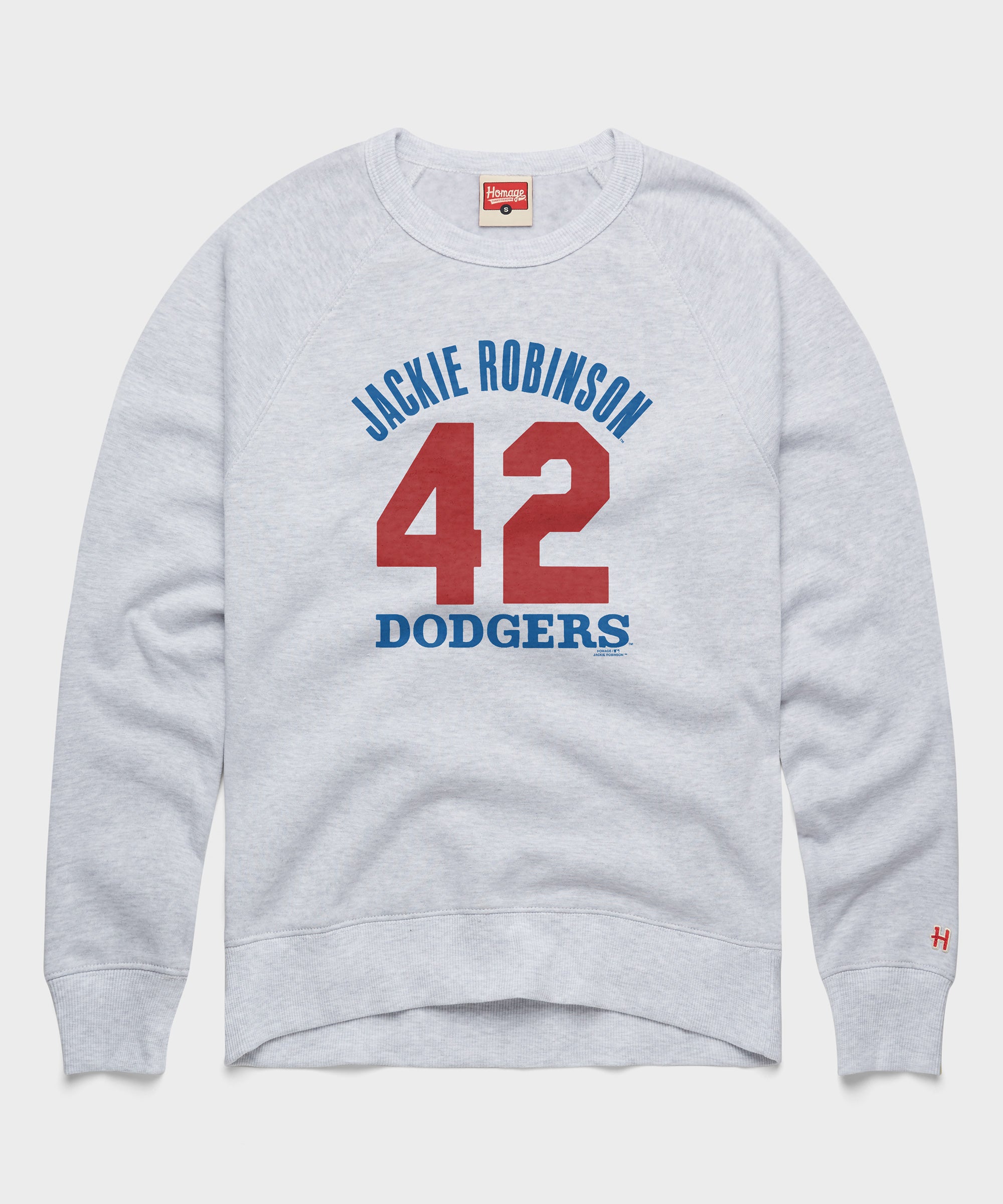 Dodgers Jackie Robinson 42 Crewneck