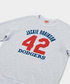 Dodgers Jackie Robinson 42 Crewneck