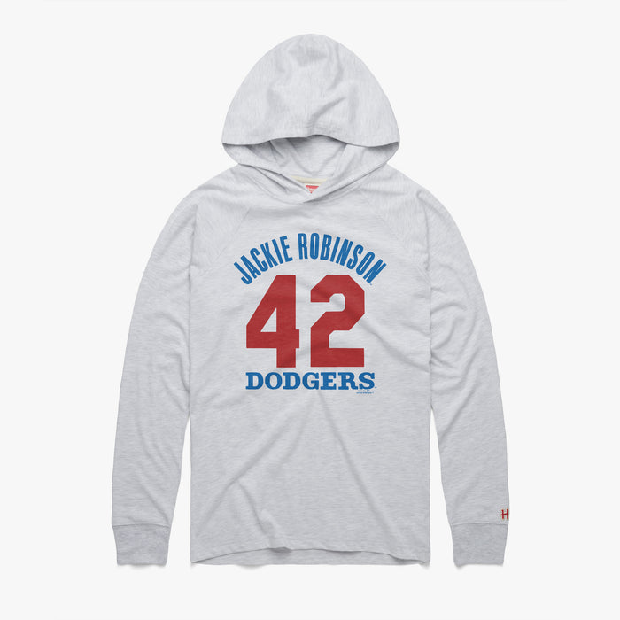 Dodgers Jackie Robinson 42 Lightweight Hoodie