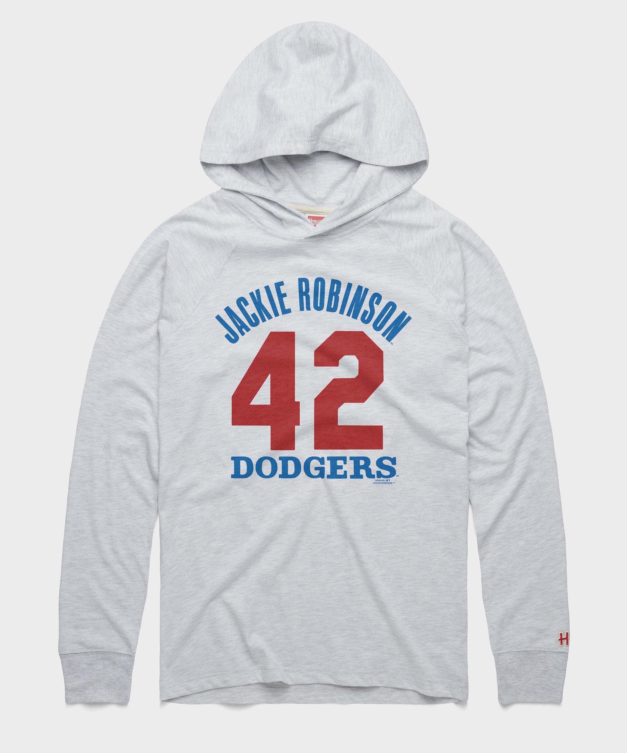 Dodgers Jackie Robinson 42 Lightweight Hoodie