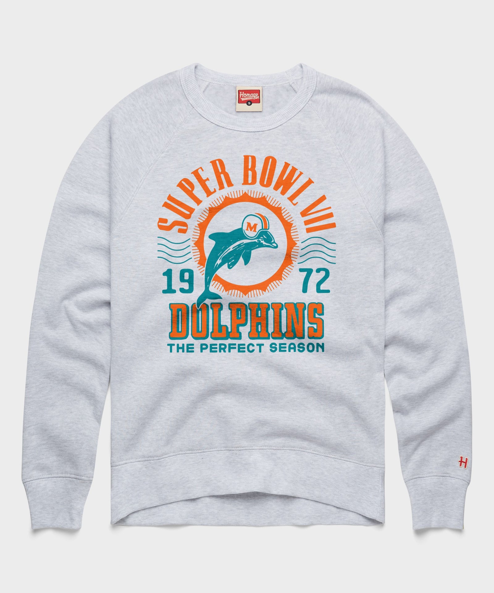 Dolphins 1972 Perfect Season Crewneck