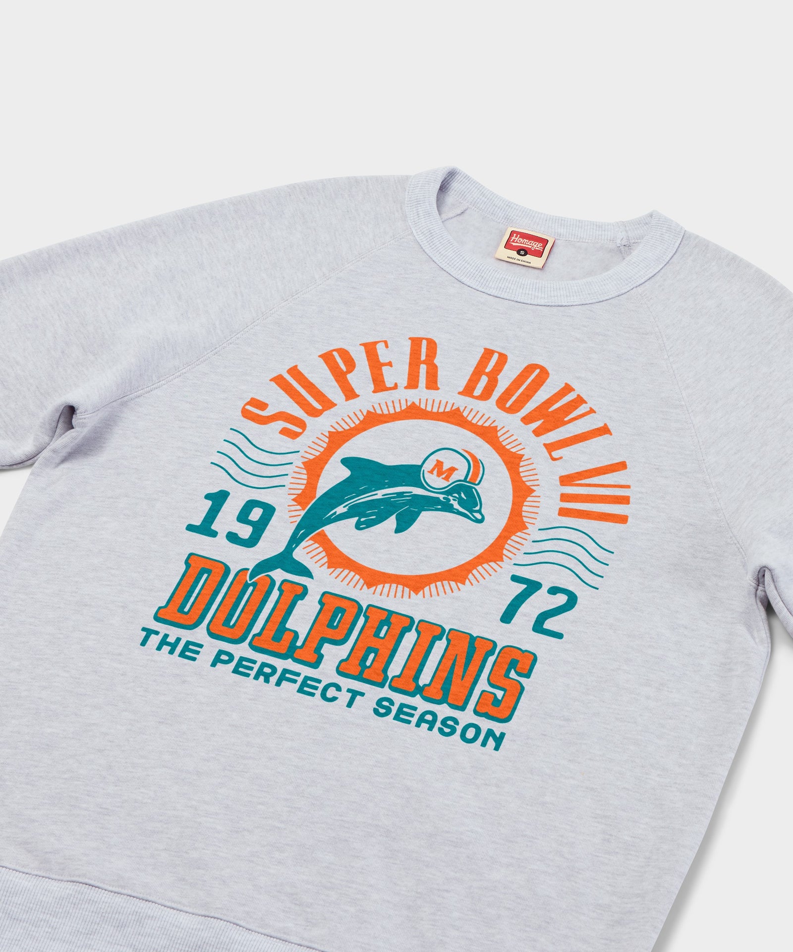 Dolphins 1972 Perfect Season Crewneck