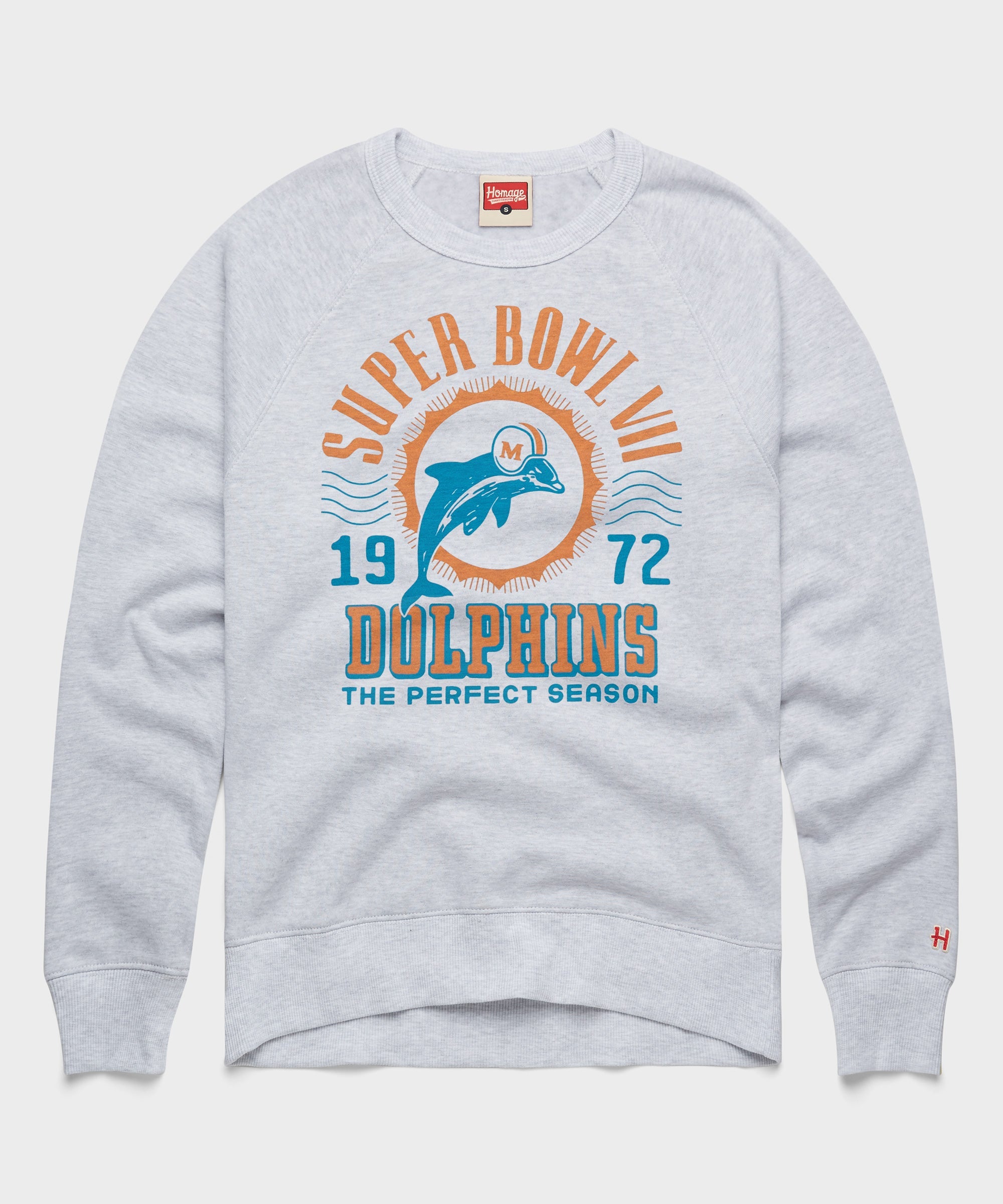 Dolphins 1972 Perfect Season Crewneck