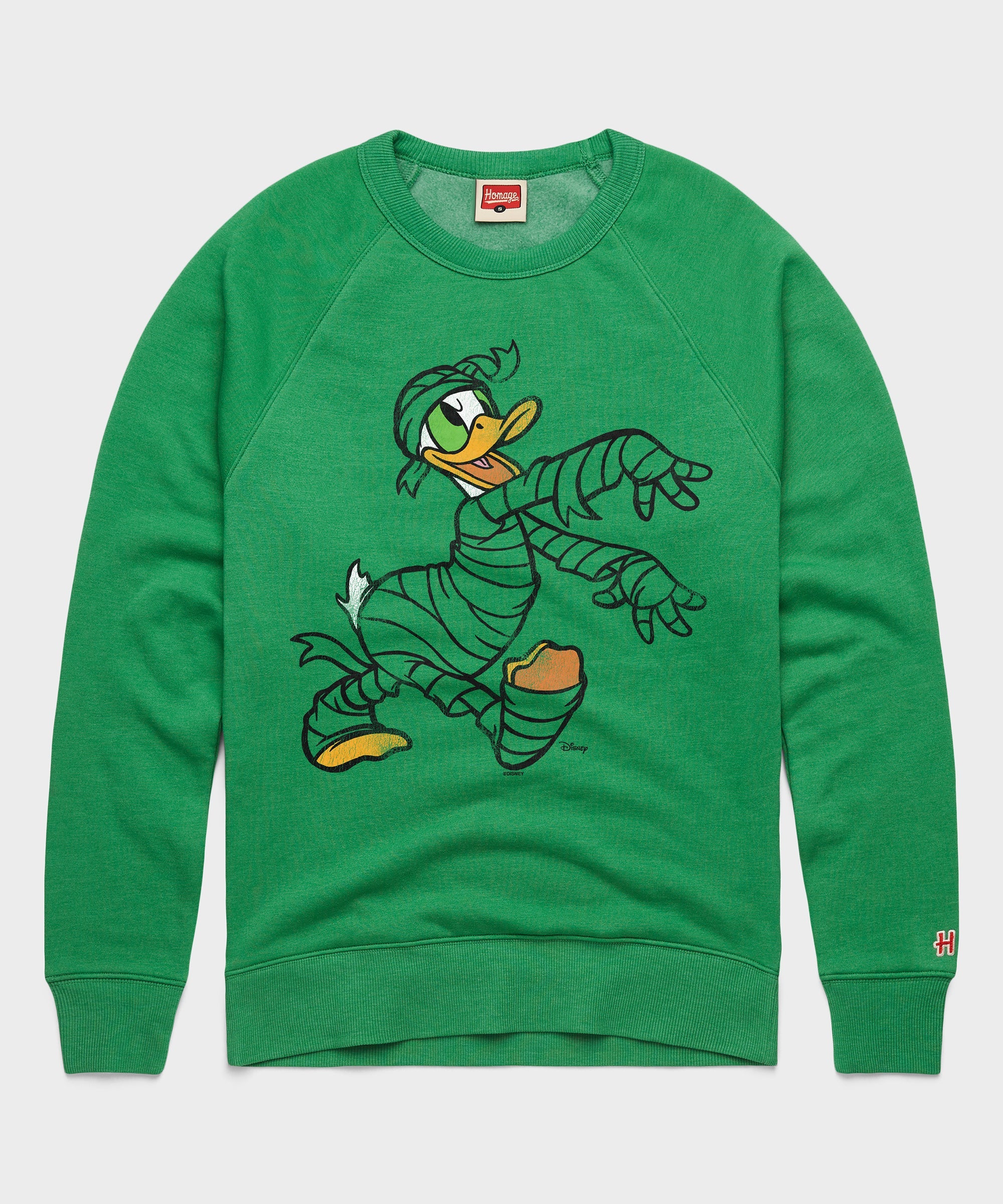 Donald Duck Halloween Mummy Crewneck