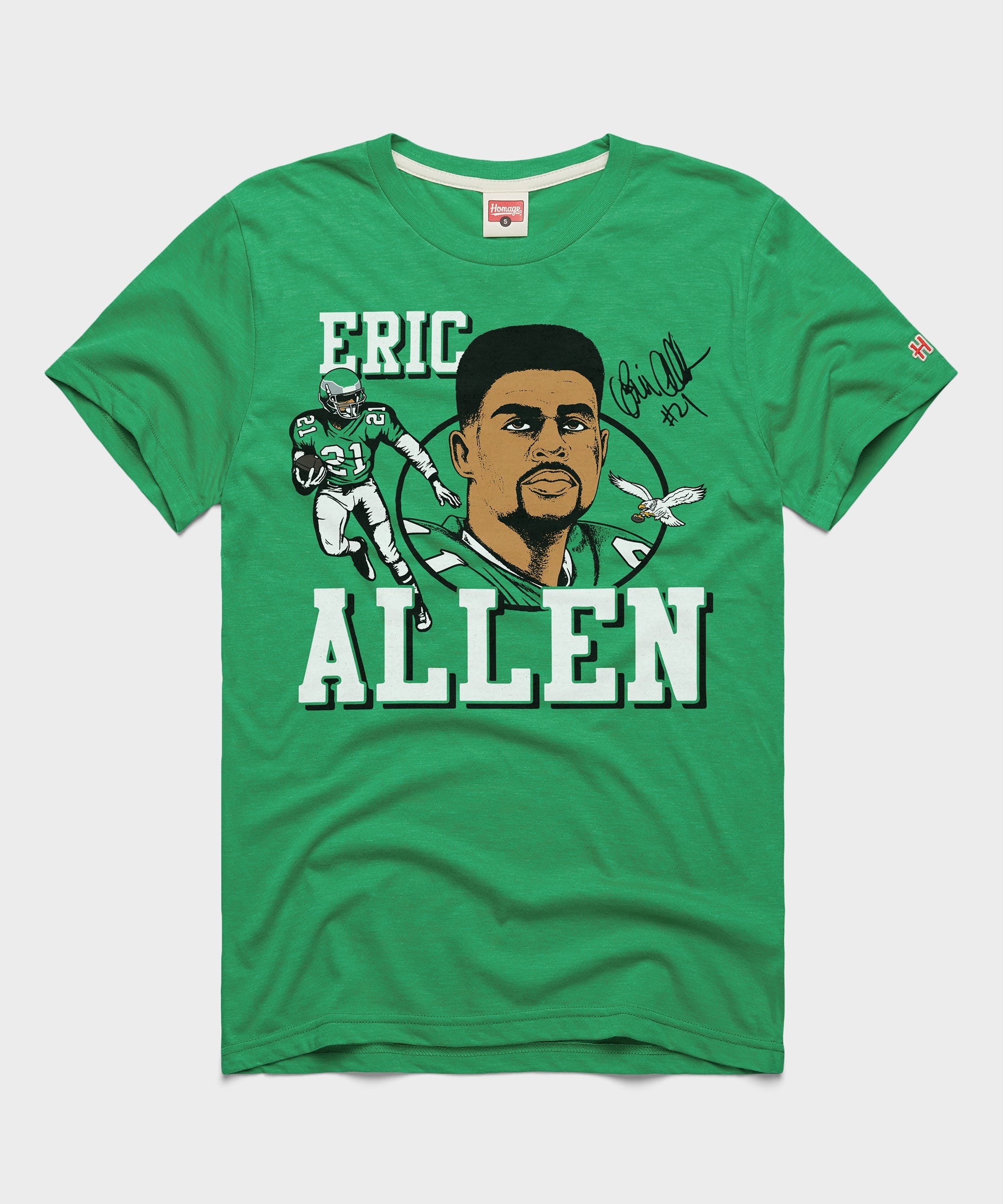 Eagles Eric Allen Signature