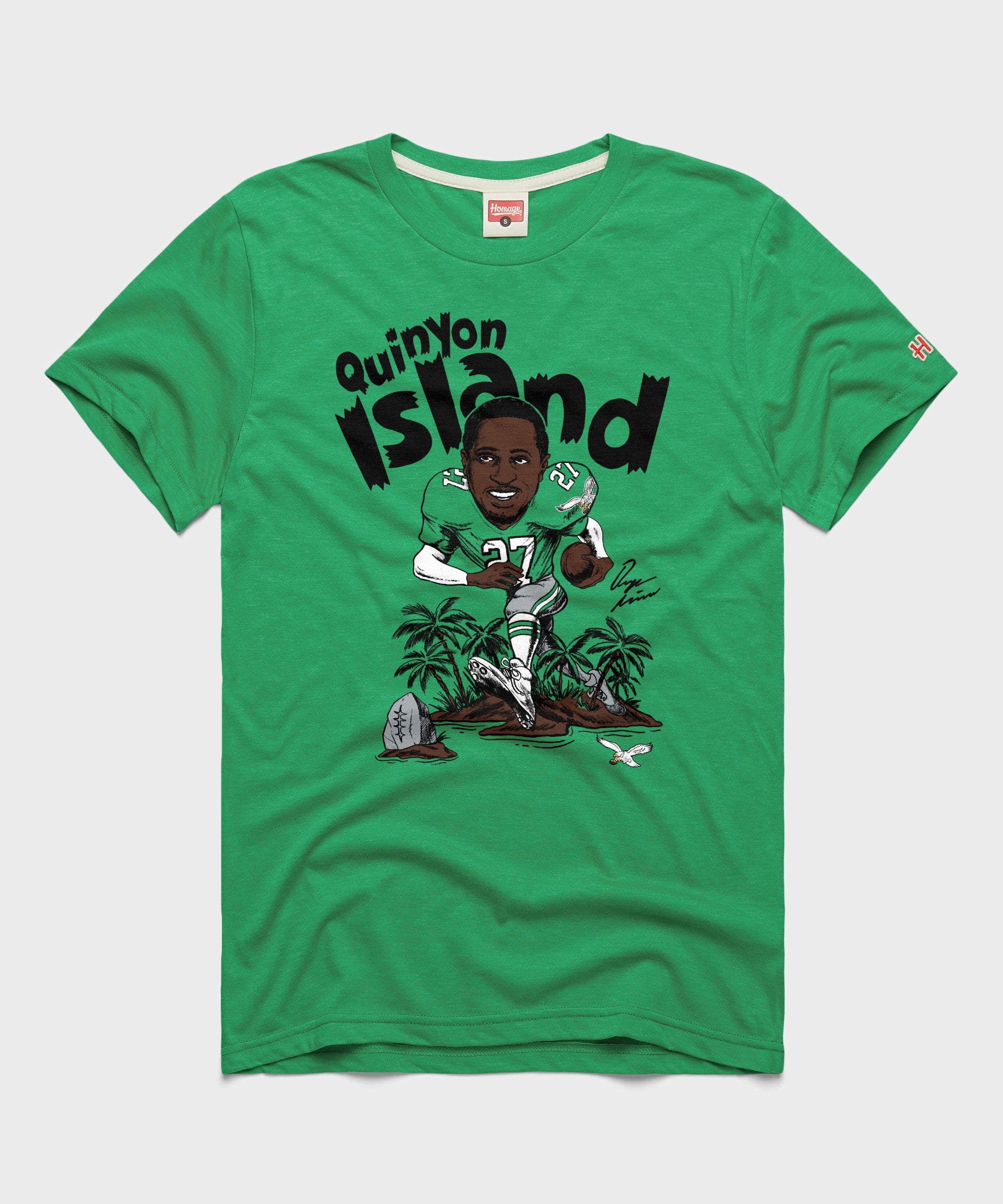 Eagles Quinyon Mitchell Signature
