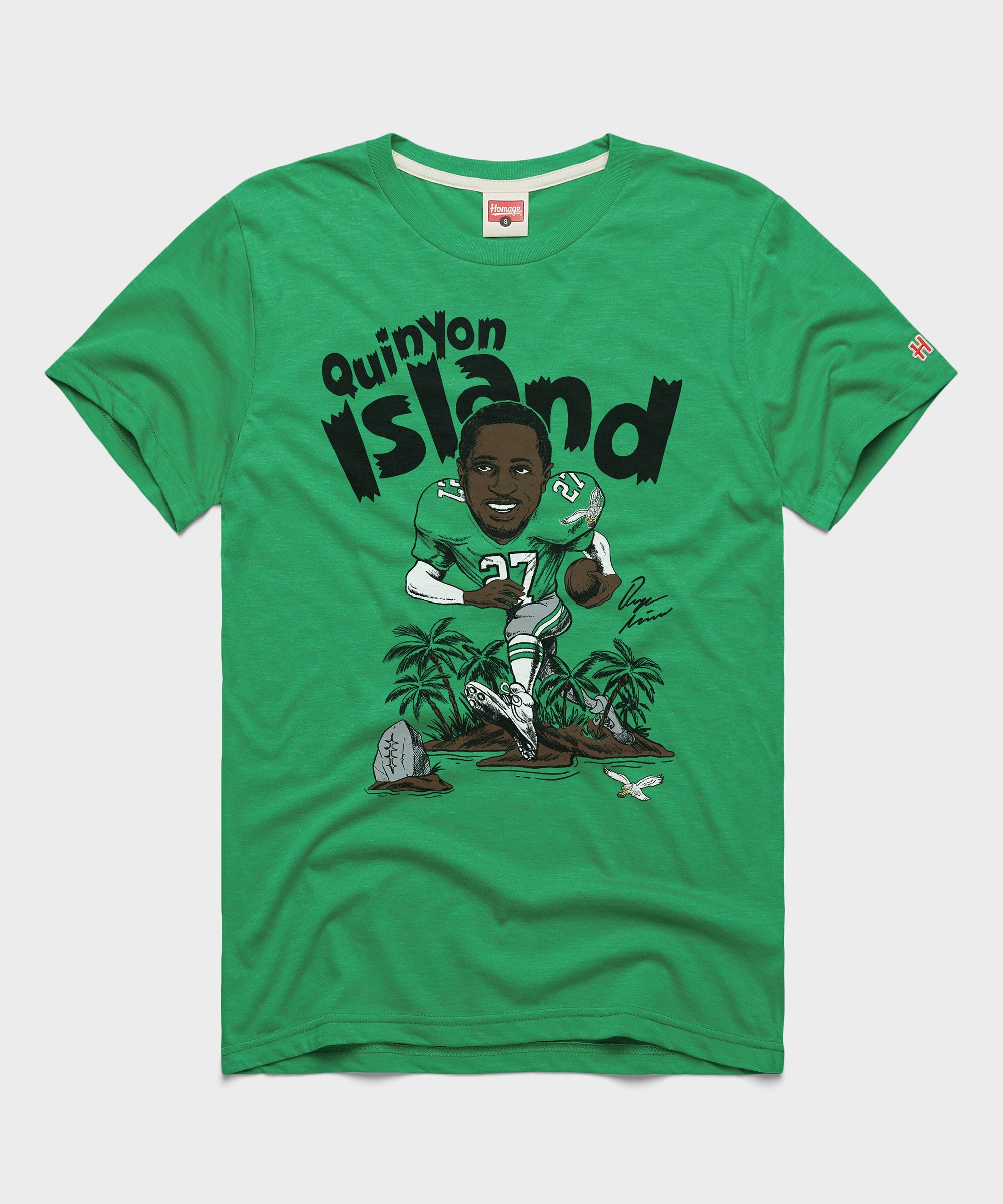 Eagles Quinyon Mitchell Signature