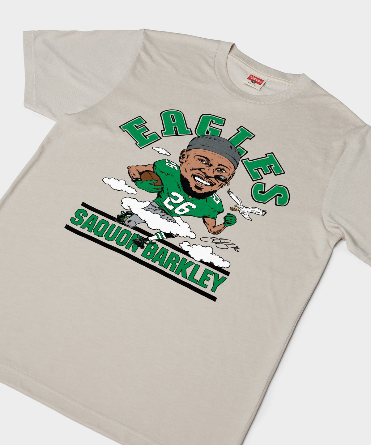 Eagles Saquon Barkley Signature Clouds