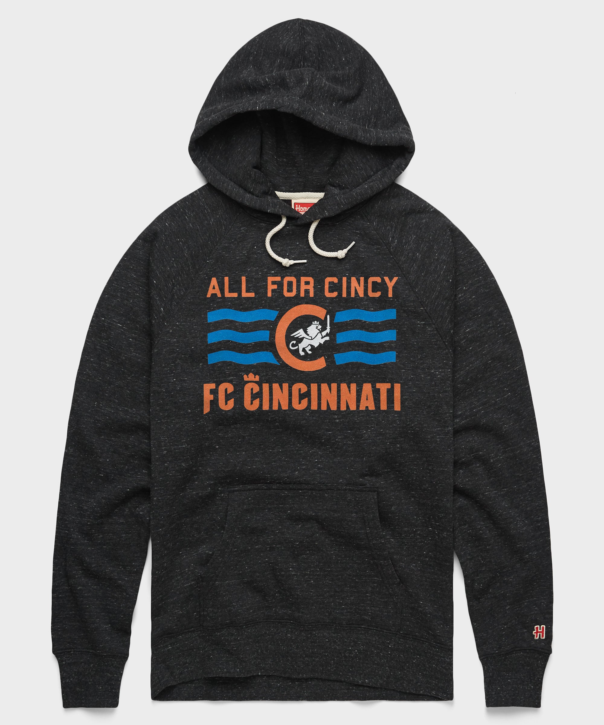 FC Cincinnati All For Cincy Hoodie Charcoal