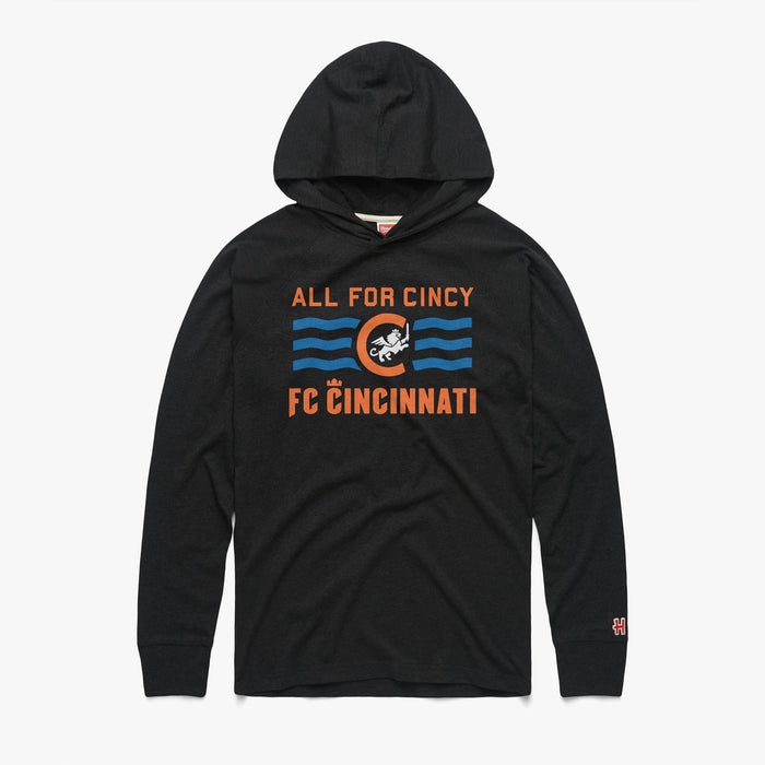 FC Cincinnati All For Cincy Lightweight Hoodie