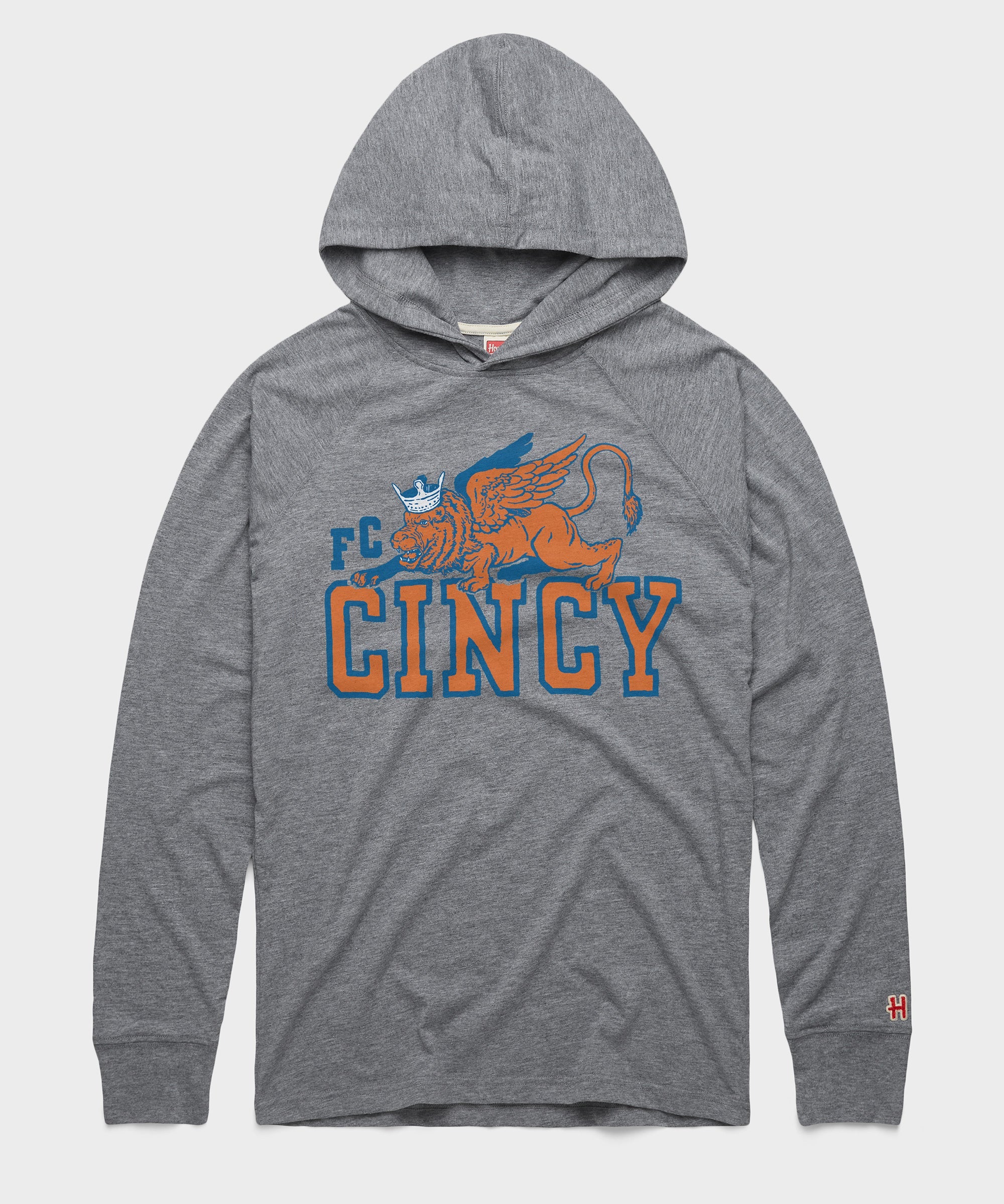 FC Cincy Lion And Crown Lightweight Hoodie