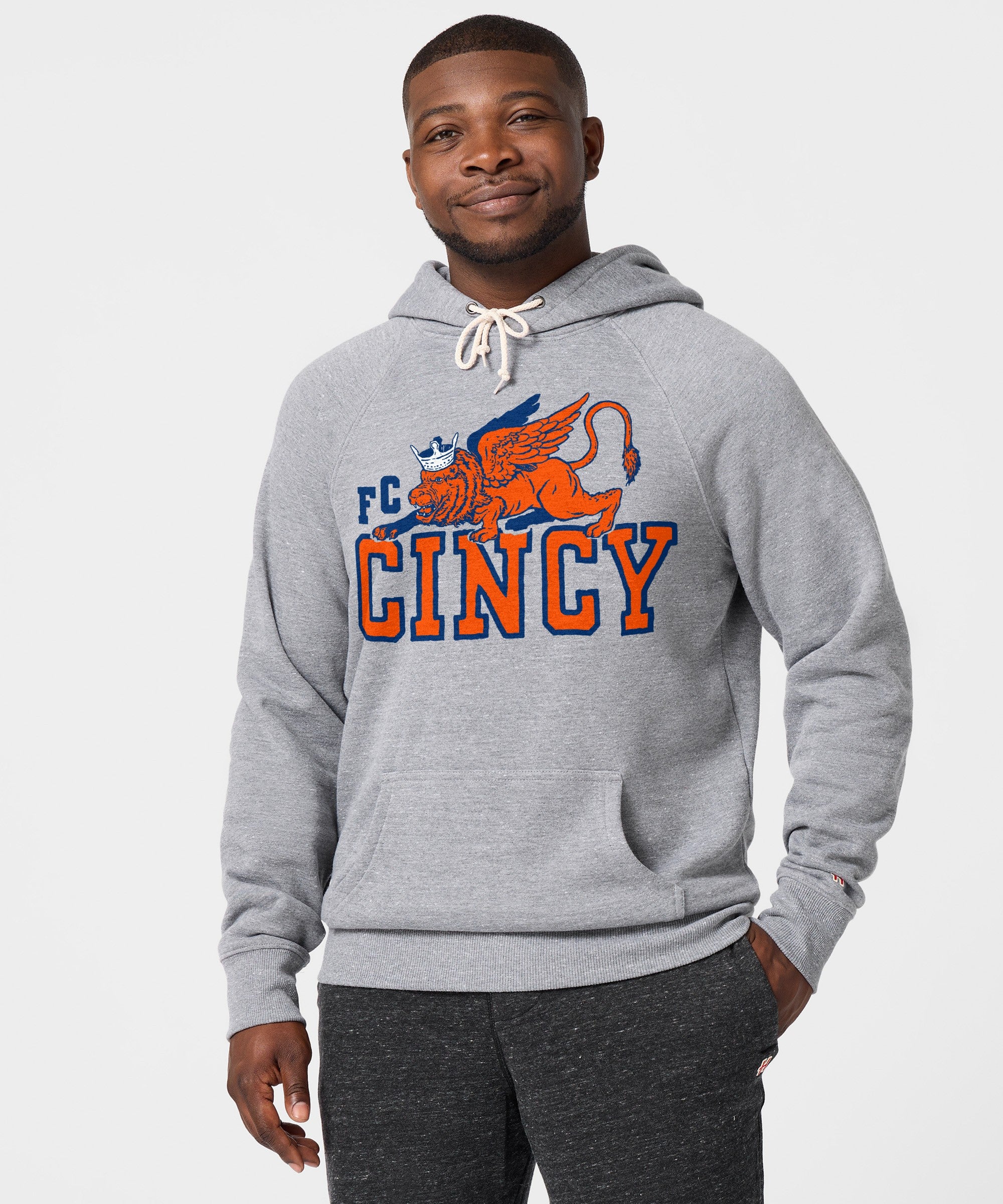 Fc Cincy Lion And Crown Hoodie