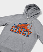 Fc Cincy Lion And Crown Hoodie