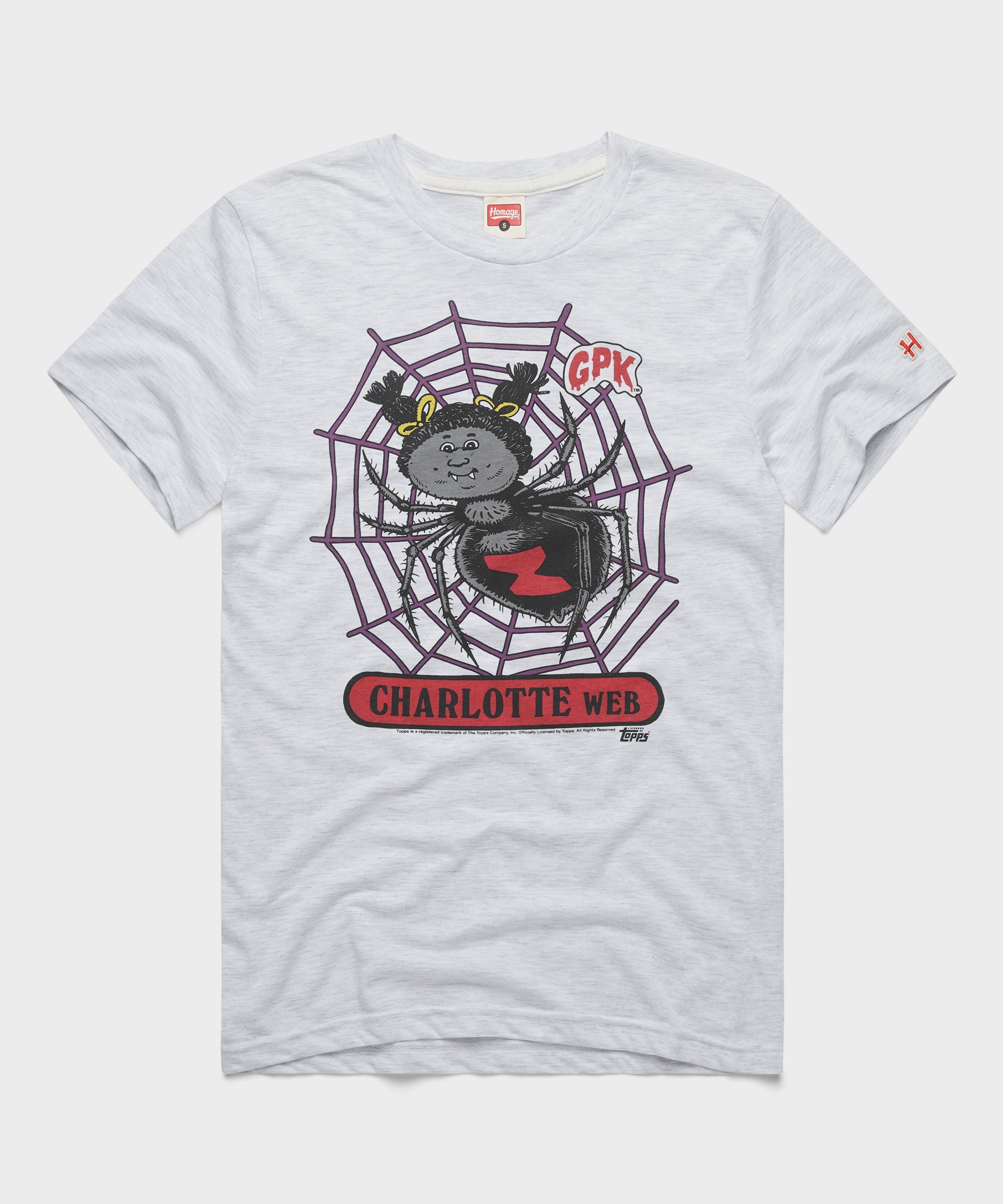 Garbage Pail Kids Charlotte Web Ash