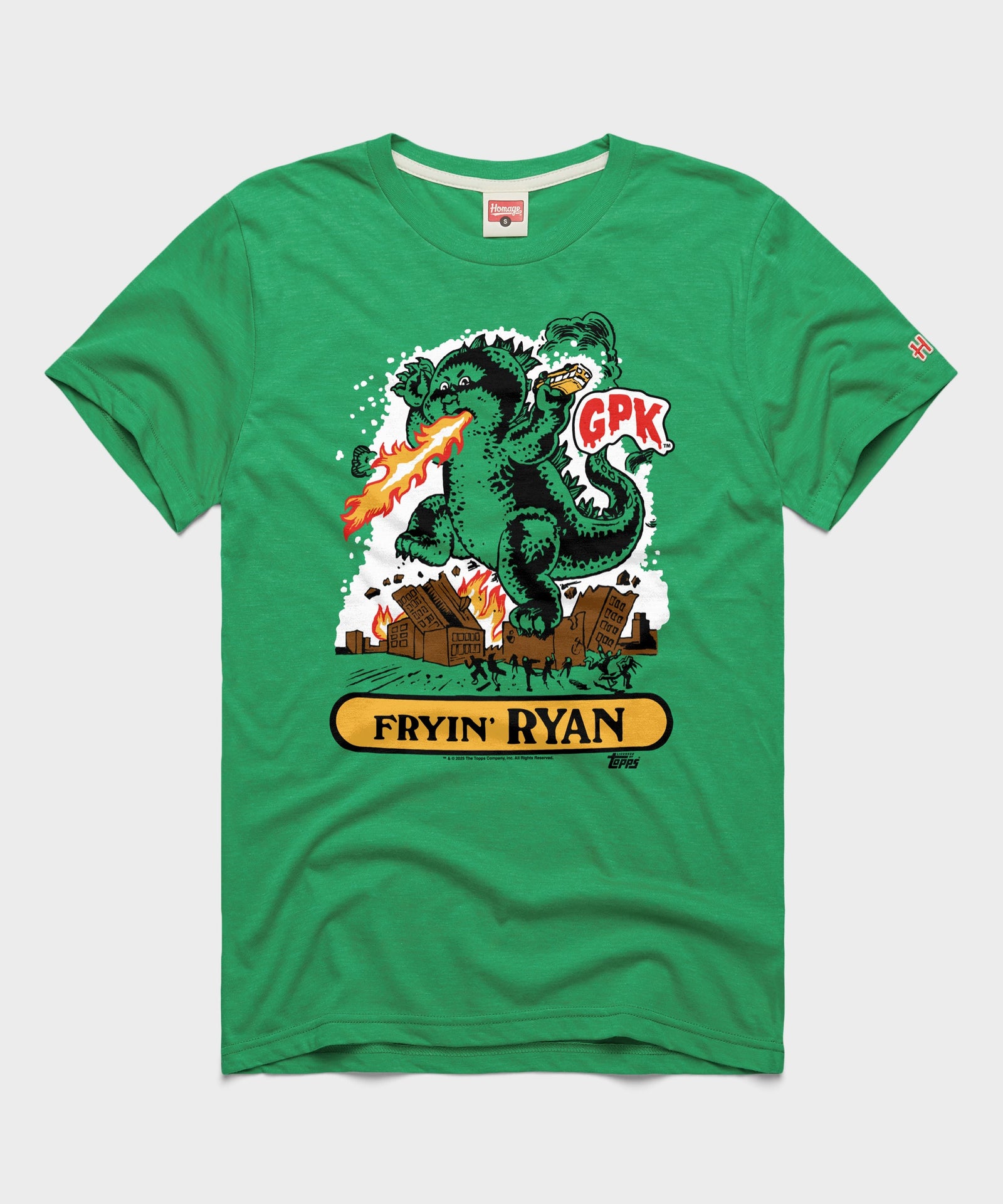 Garbage Pail Kids Fryin' Ryan