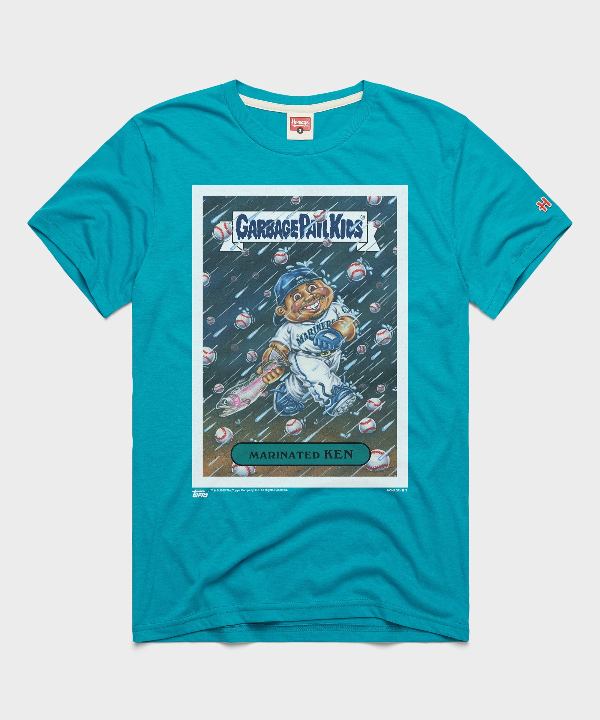 Garbage Pail Kids x Mariners Marinated Ken Teal