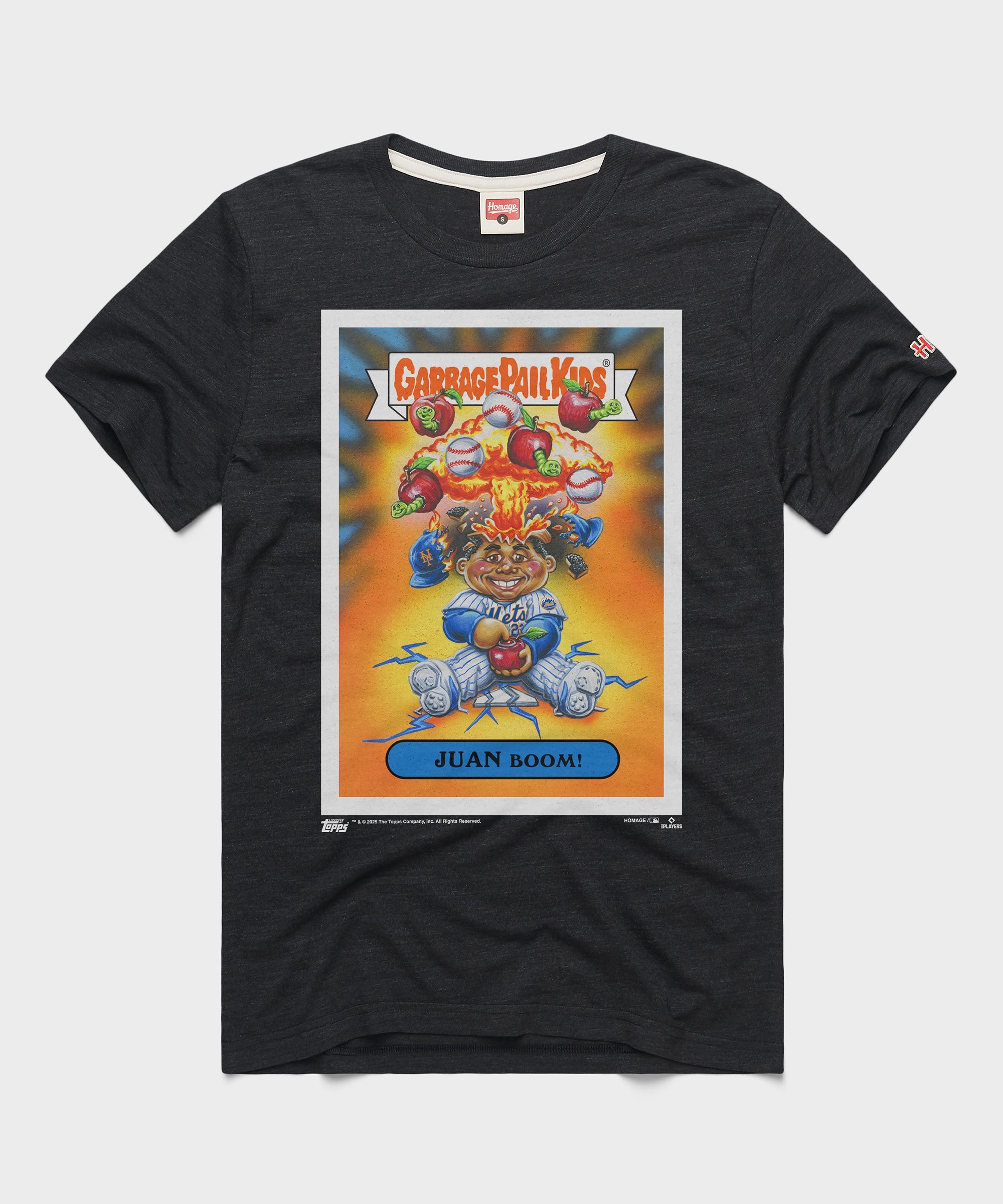 Garbage Pail Kids x Mets Juan Boom